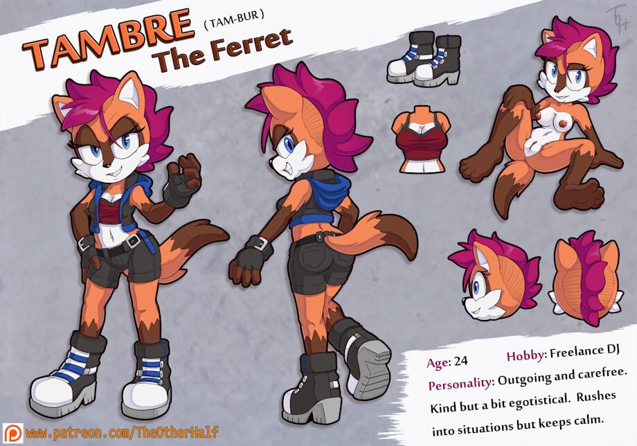 furry original tagme tambre_the_ferret_(the_other_half) the_other_half