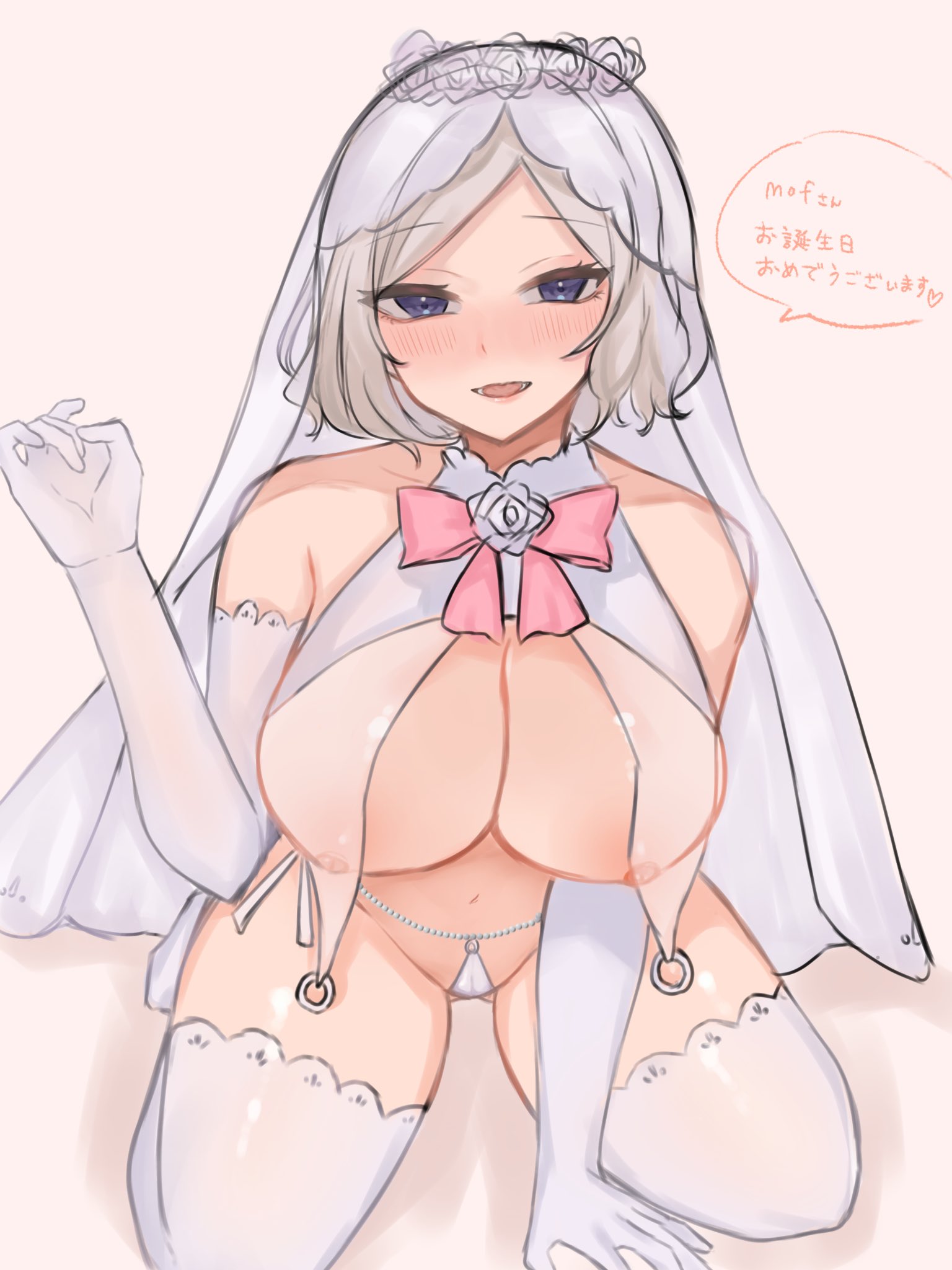 1girls, audrey souffle, big penis, breasts, bridal lingerie, female, genderswap, genderswap (mtf), large breasts, male, nipples visible through clothing, otto suwen, penis, re:zero kara hajimeru isekai seikatsu, remonn0002, rule 63, thighhighs