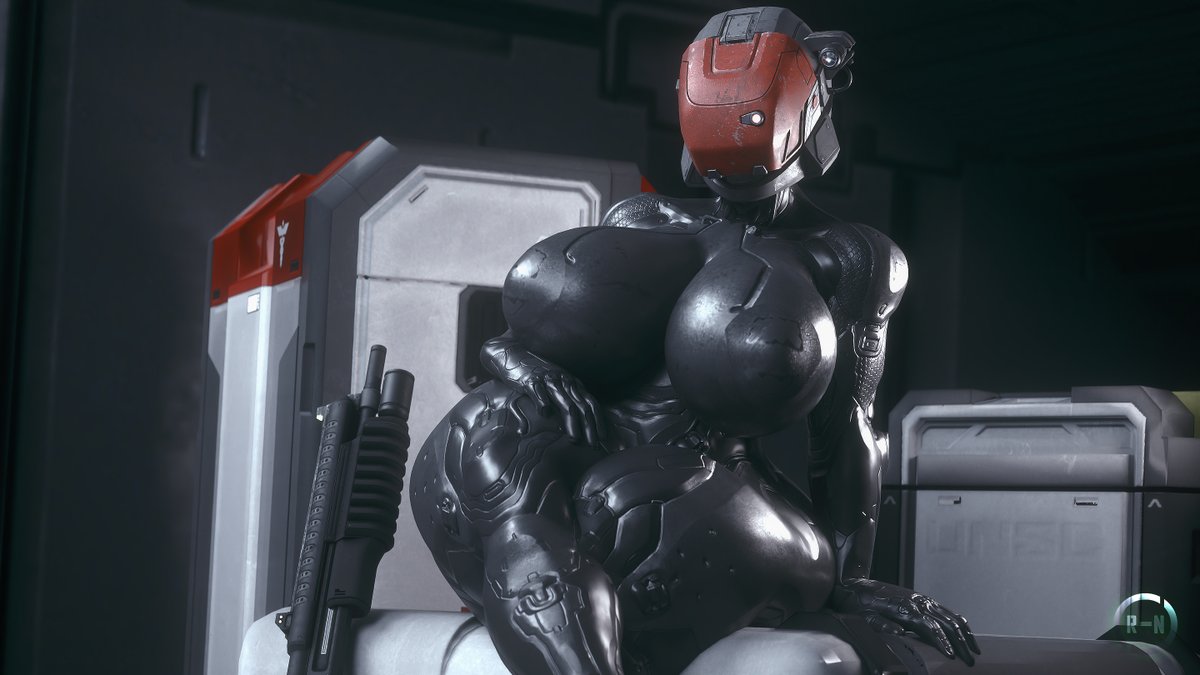 1girls absurd_res big_ass big_breasts big_butt blender blender_(software) clothed clothing female female_spartan_(halo) gun halo_(game) halo_(series) hi_res highres microsoft original_character runn1non solo spartan_(halo) xbox_game_studios