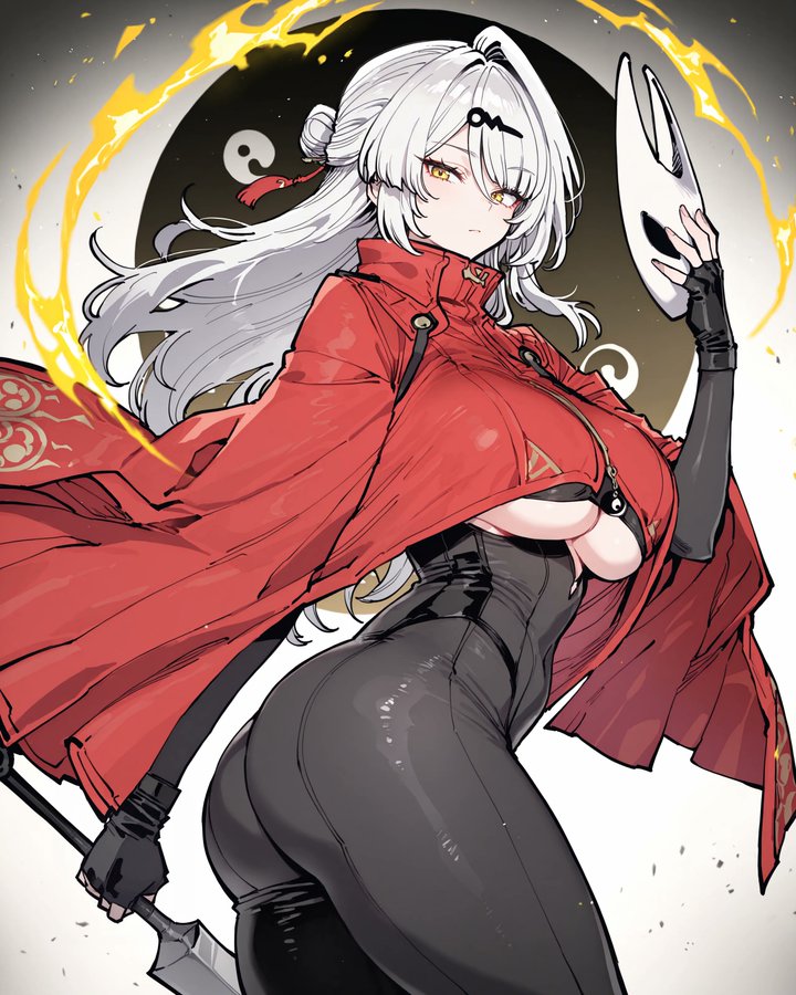ai generated, female, hollow knight, hollow knight: silksong, hornet (hollow knight) (cosplay), silksong, twitter, vrcitadel, yixuan (zenless zone zero), zenless zone zero