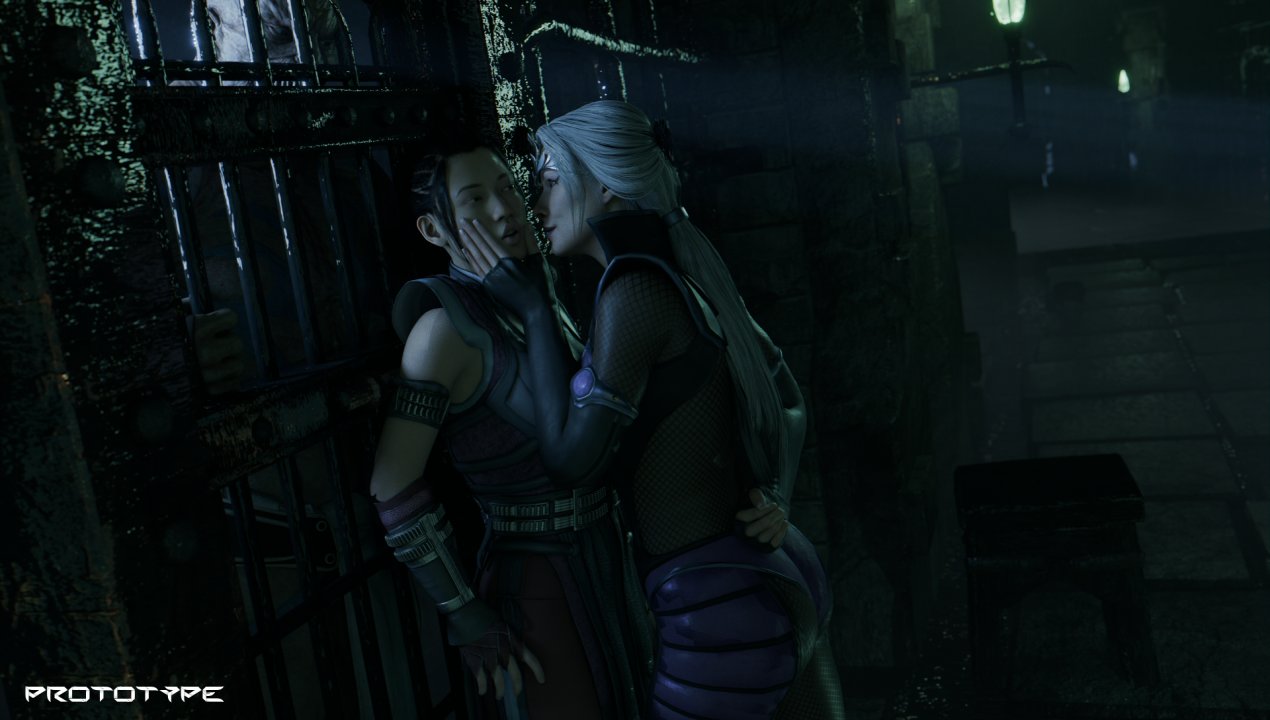 dim_lighting dim_room empress female/female li_mei mortal_kombat mortal_kombat_11 mortal_kombat_1_(2023) netherrealm_studios prototype_(artist) punishment sindel