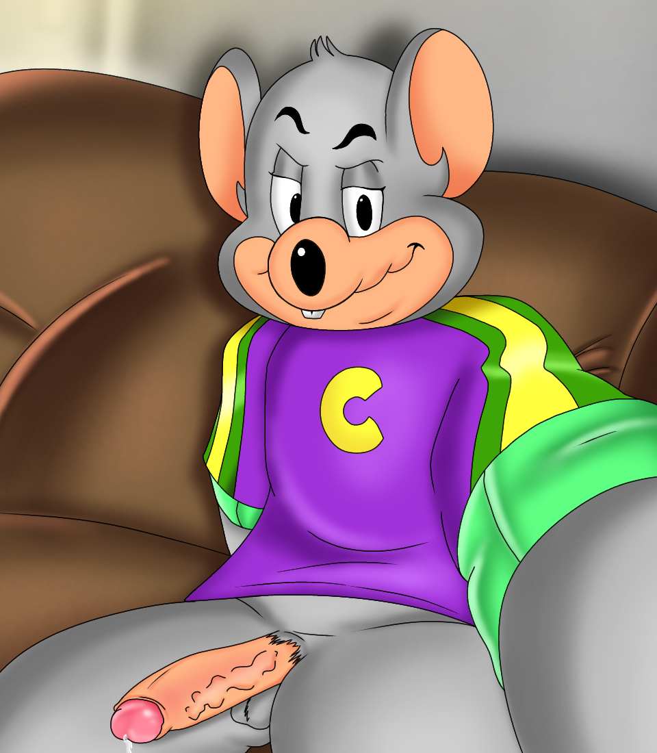 1boy 2024 avenger_chuck boner camera_view chuck_e_cheese_(franchise) couch cum cute duncan_brannan fnaf horny huge_cock humanoid male morning mouse naked pantsless penis rat rodent veiny_penis