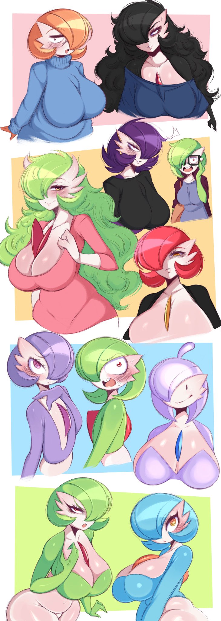 gardevoir nintendo pokemon saltyxodium sexy