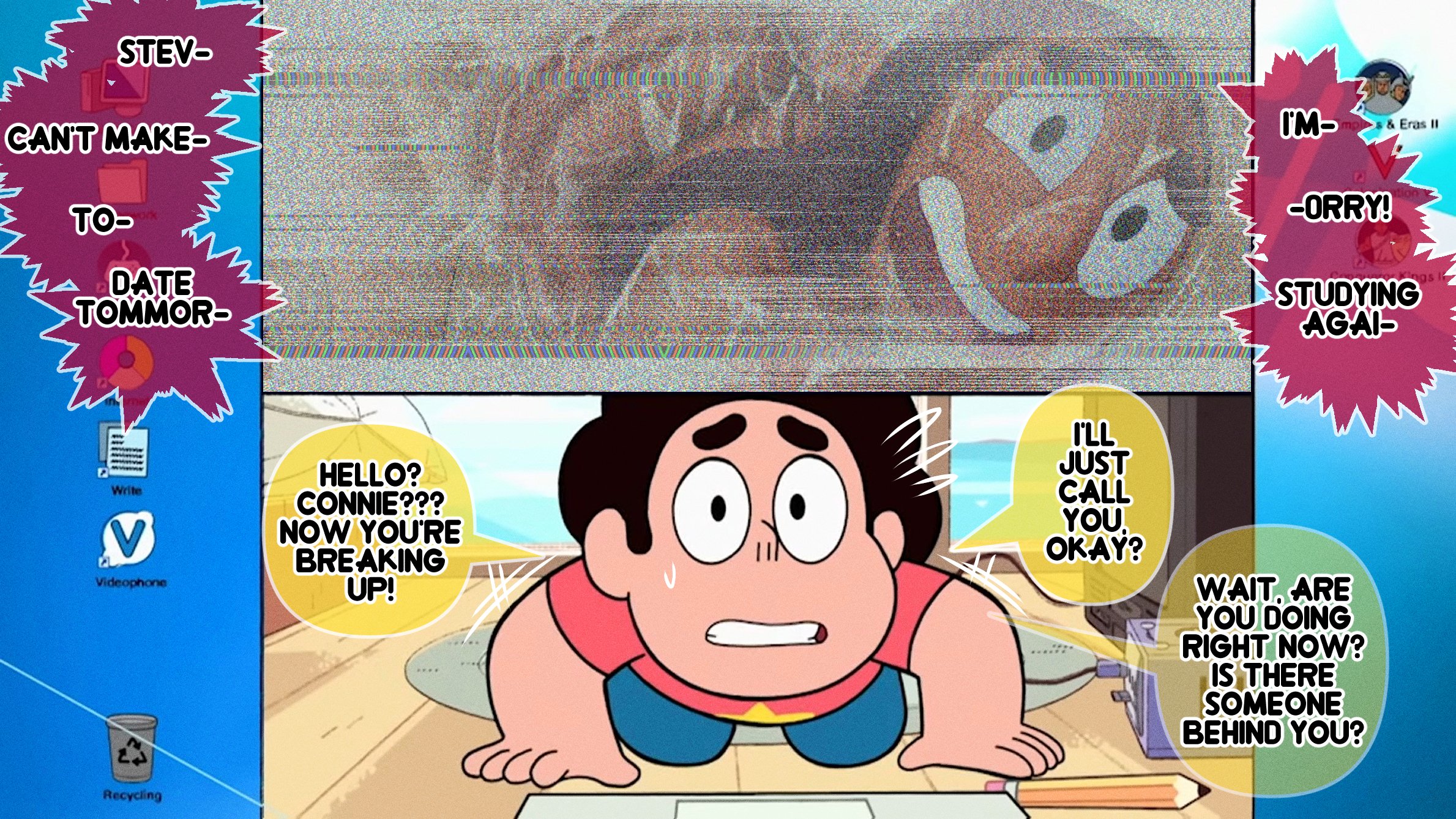 1boy, 1boy1girl, 1girls, 2d, 2d (artwork), aged up, big penis, breasts, cartoon network, cheating, cheating girlfriend, connie maheswaran, cuckold, cum, cum on face, curvy, dark skin, dark-skinned female, doompypomp, female, height difference, high resolution, highres, human, imminent sex, indian, indian female, light skin, light-skinned male, looking at penis, male, male penetrating, male penetrating female, male/female, medium breasts, money, nerdy female, partial male, pc, penis, phone, phone call, plump, prostitution, screen, shortstack, stealth sex, steven quartz universe, steven universe, straight, straight sex, talking on phone, video call