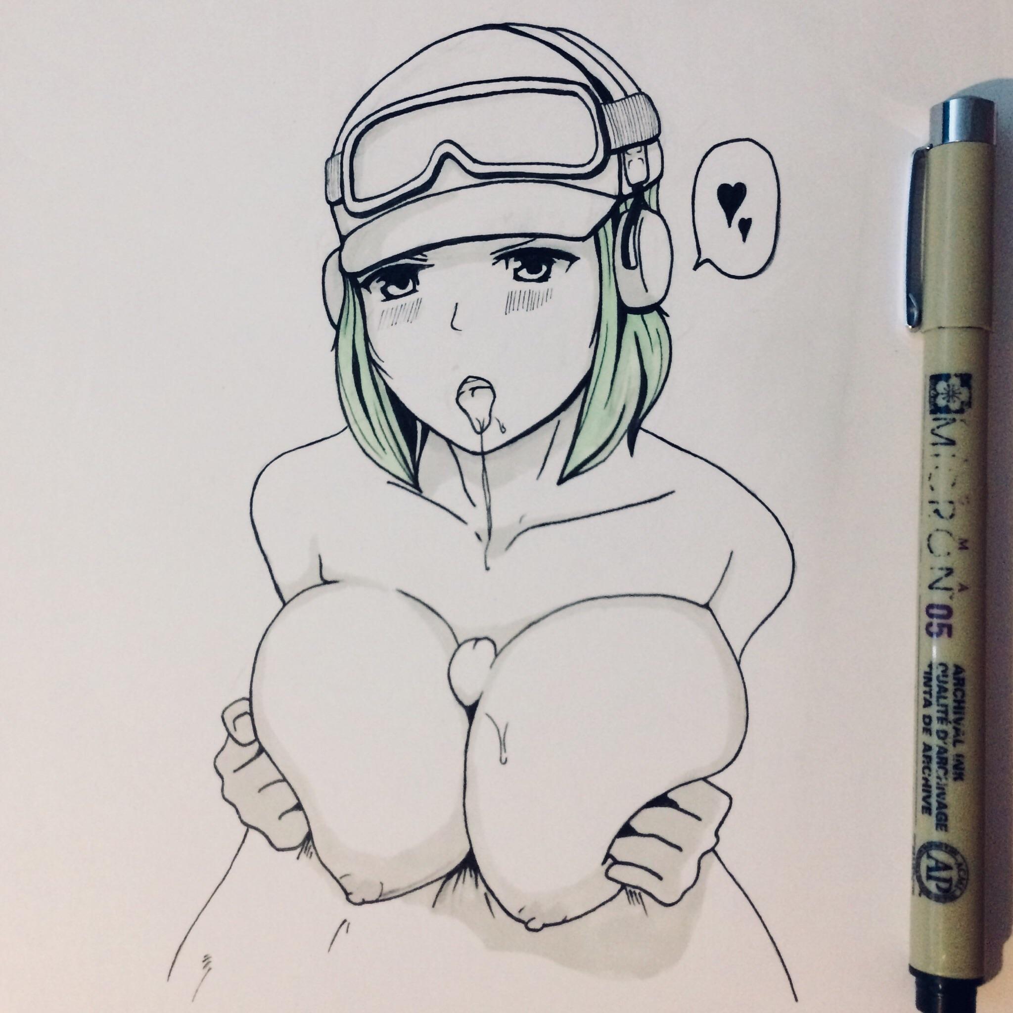 1boy, 1girls, breasts, ela (rainbow six), female, huge breasts, male, nipples, nowpayattention, paizuri, penis, rainbow six, rainbow six siege, tagme, tom clancy