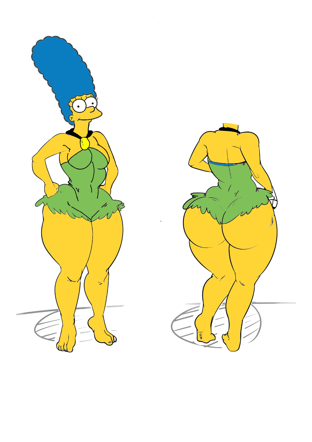 artist_request big_ass decapitated marge_simpson solo tagme the_simpsons third-party_edit