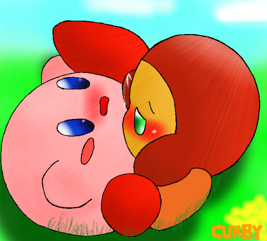 curby kirby kirby_(series) male/ambiguous tagme waddle_dee