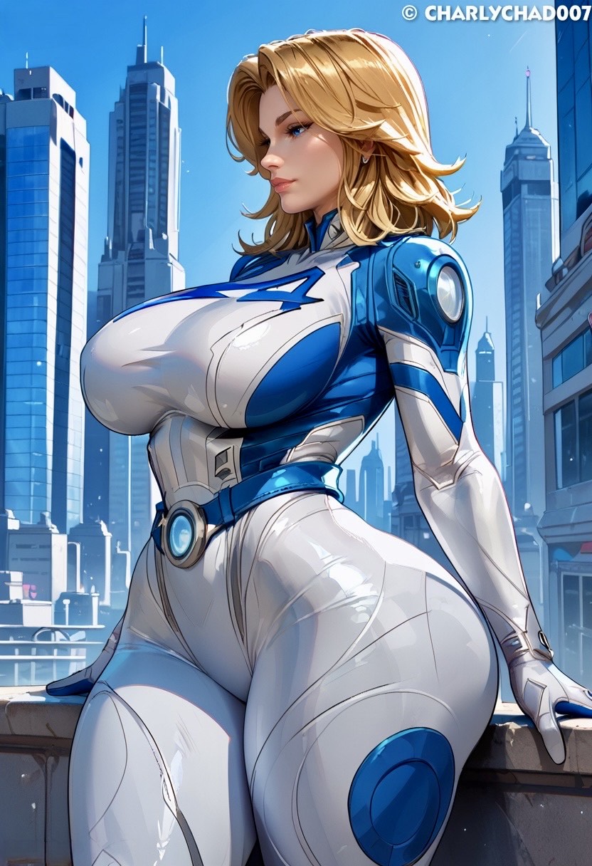 ai_generated charlychad007 invisible_woman marvel marvel_rivals sue_storm thick_thighs wide_hips