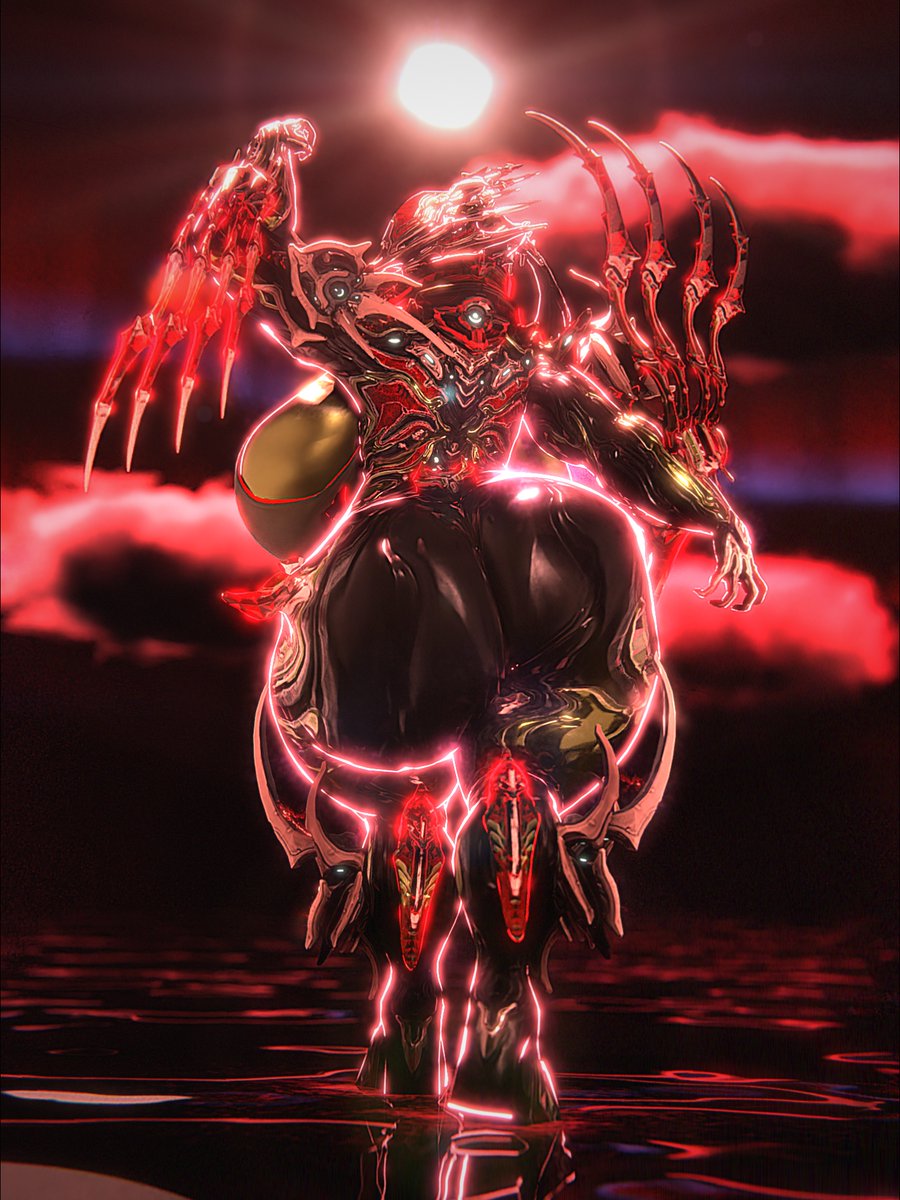 big_ass big_breasts breasts bubble_butt cleavage garuda_(warframe) huge_ass huge_breasts qzk_forte tagme thick_thighs warframe wide_hips