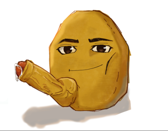 chicken_nugget erection gay gegagedigedagedago max_design_pro nugget_(max_design_pro) penis precum what