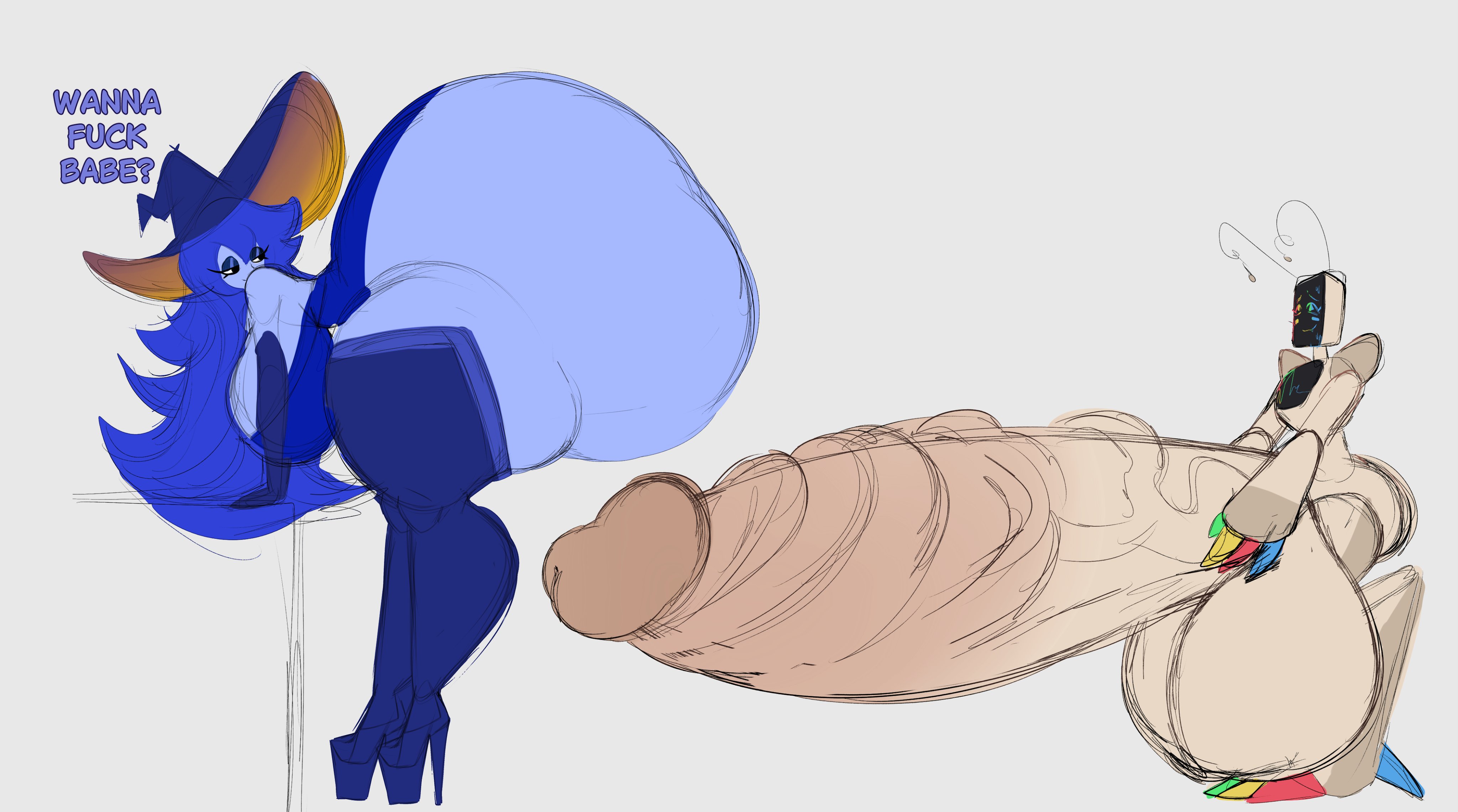1boy, 1boy1girl, 1girls, 1girls1boy, alternate version available, asking for it, asking for sex, ass, ass body, ass built separately, assuming position, balls, battle for dream island, bending over, bent over, bfdi, breasts, cock, dialogue, fromariels, gijinka, goddess, holding penis, huge balls, huge breasts, huge cock, huge dick, huge penis, huge testicles, huge thighs, huge tits, humanized, hyper, hyper ass, hyper balls, hyper butt, hyper genitalia, hyper penis, hyper testicles, invitation, massive ass, massive balls, massive butt, massive cock, massive penis, object show, object shows, one (bfdi), one (human), one (tpot), penis, presenting, presenting ass, presenting butt, presenting hindquarters, robot male, side view, small but hung, testicles, text, the power of two, throbbing penis, tpot, veiny penis