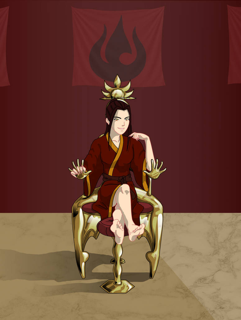 1girls avatar_legends avatar_the_last_airbender azula bondage cowledman female female_only femdom forniphilia helpless human immobile living_statue living_trophy metal_bondage nickelodeon nicktoons solo tagme