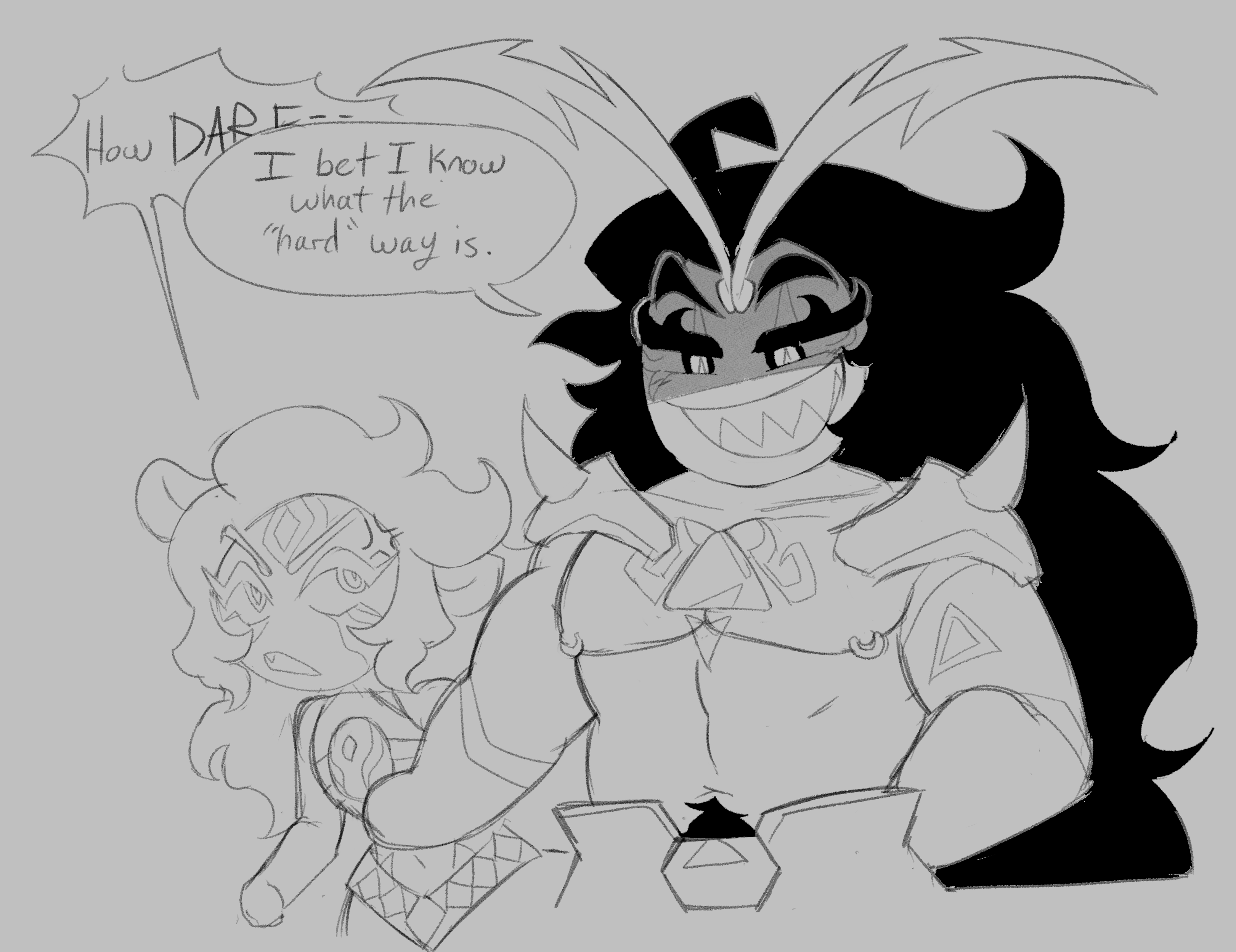 abs, burning spice cookie, cookie run, cookie run kingdom, dilf, female, height difference, male, nipple piercing, nipples, nutmeg tiger cookie, piercing, pubic hair, pubic hair peek