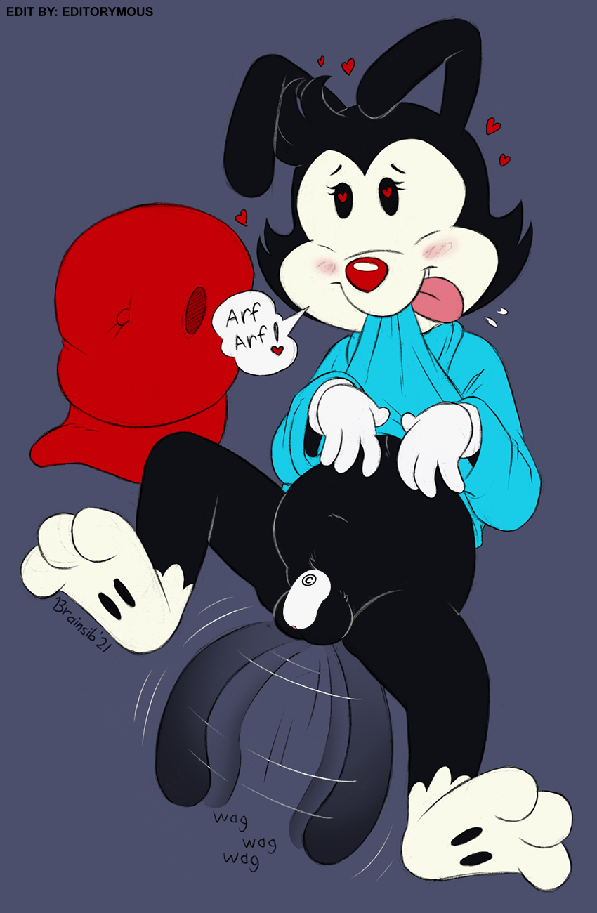 animaniacs brainsister chastity_cage edit editorymous male_only wakko_warner