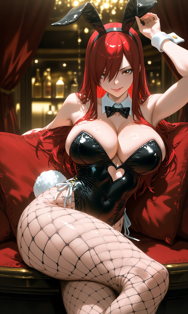 Erza Scarlet (Fairy Tail) Rule 34 Image