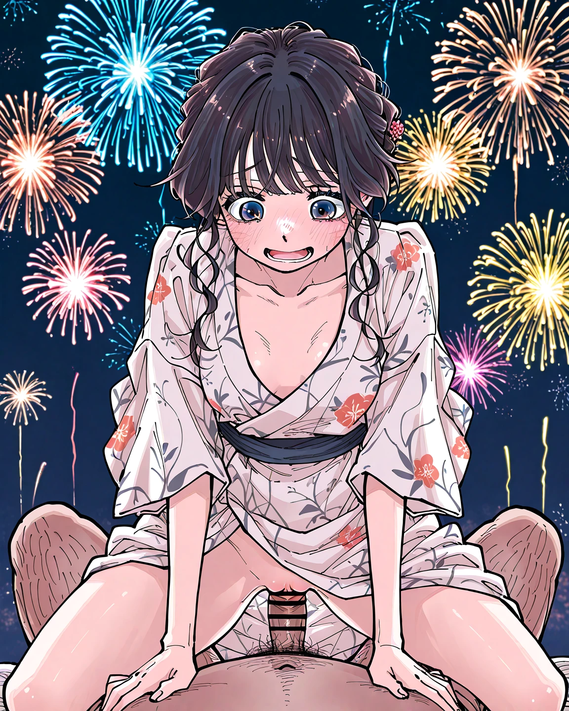 1girls, ai generated, female, kaoru hana wa rin to saku, kaoruko waguri, sex, sexy, tagme