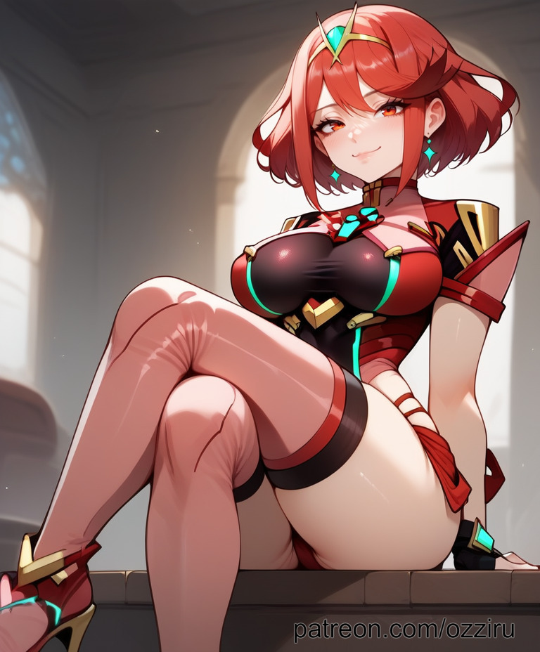 ai_generated female ozziru pyra xenoblade_(series) xenoblade_chronicles_2