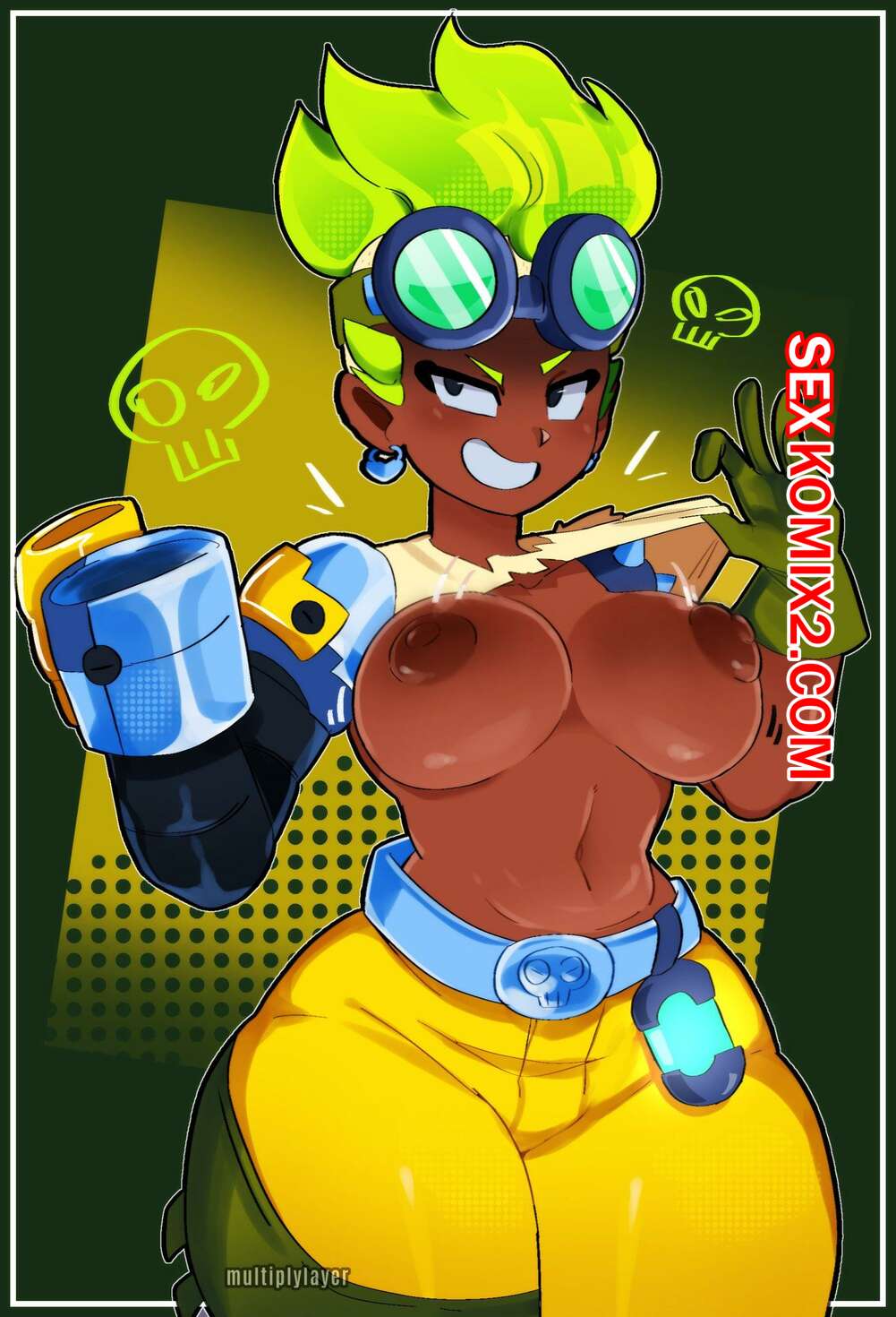 brawl stars, female, maisie (brawl stars), multiplylayer, tagme