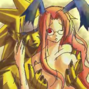 artist_request big_breasts breast_grab breath_of_fire breath_of_fire_iii glasses large_breasts momo_(breath_of_fire) rei_(breath_of_fire) tagme