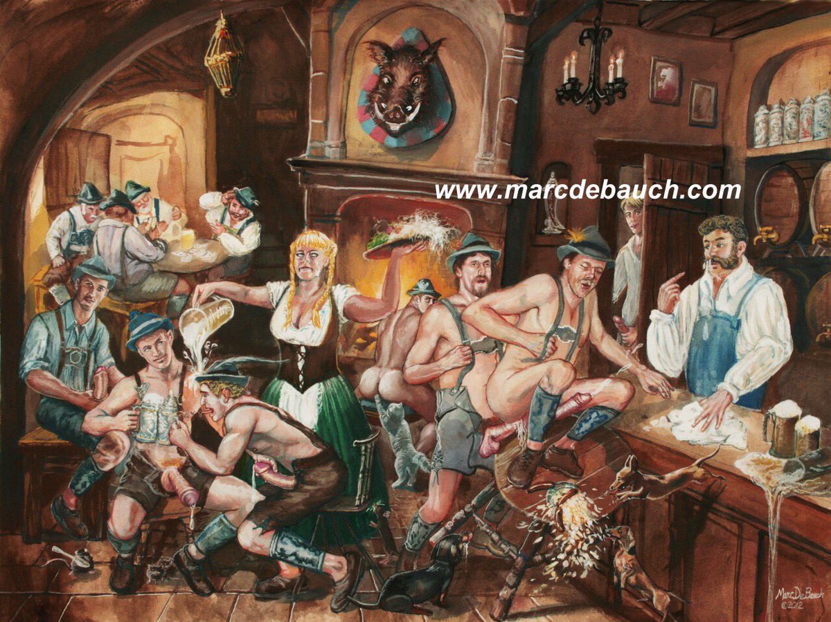 12boys 1girls 2012 alcohol anal_penetration anal_sex animals ass bar_maid bartender beard beer blonde_hair braided_hair brown_hair cards cat chairs cock_hungry cum_in_ass cum_on_face cum_while_penetrated cumshot dachshund dirndl dog ejaculation erect_nipples erection facial_hair food functionally_nude gay gay_orgy german_clothes handjob hat holding_penis human human_only inviting_to_sex large_penis leaning_forward leaping lederhosen light-skinned_female light-skinned_male light_skin looking_at_another looking_at_viewer male marc_debauch masturbation mice moustache multiple_boys multiple_penises nipple_licking nipple_play nude oktoberfest old_man orgasm_face orgy pants_open penis_out penis_size_difference playing_card pleasure_face pointing_at_self pouring precum_drip presenting_hindquarters presenting_penis sauerkraut sausage server sex sitting_on_penis socks_and_shoes spilled_drink spoon spread_legs stein table tongue_out voyeur watching white_hair yaoi yaoi_with_female_audience