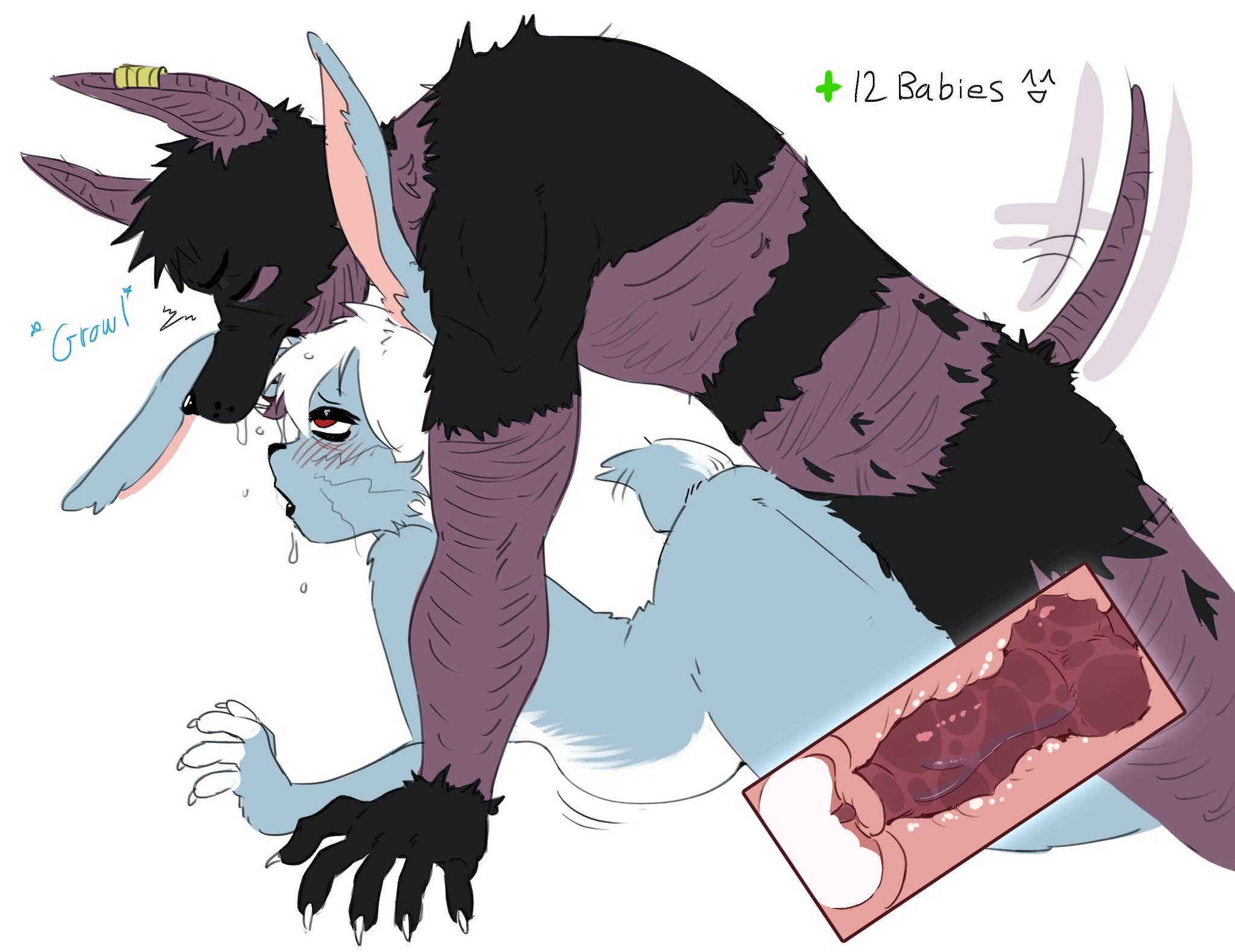 1cuntboy, 2boys, 2d, anthro, anthro on anthro, anthro penetrated, anthro penetrating, breeding, bunny, canine, canine penis, cervix, cervix penetration, cuntboy, cuntboy/male, dabi, dog, drooling, ear biting, english text, from behind, from behind position, furry, gay, impregnation, loggyburger, male, male impregnation, mating, predator penetrating prey, predator/prey, prone, prone bone, rabbit, sex, shigaraki tomura, todoroki touya, tomura shigaraki, touya todoroki, womb, x-ray
