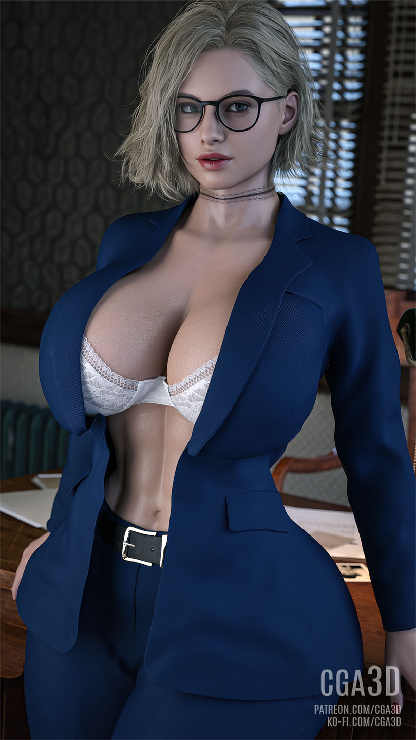 1girls, 3d, ass, big ass, big breasts, breasts, bust, busty, cga3d, curvaceous, curvy, curvy figure, erotichris, fbi, fbi agent, female, female focus, female only, grace ashcroft, grace ashcroft (fbi outfit), grace ashcroft (julia pratt), hips, hourglass figure, huge ass, huge breasts, large ass, large breasts, legs, light skin, light-skinned female, mature, mature female, muscular, muscular female, office lady, resident evil, resident evil 9: requiem, slim waist, solo, solo female, suit, thick, thick hips, thick legs, thick thighs, thighs, top heavy, voluptuous, waist, wide hips