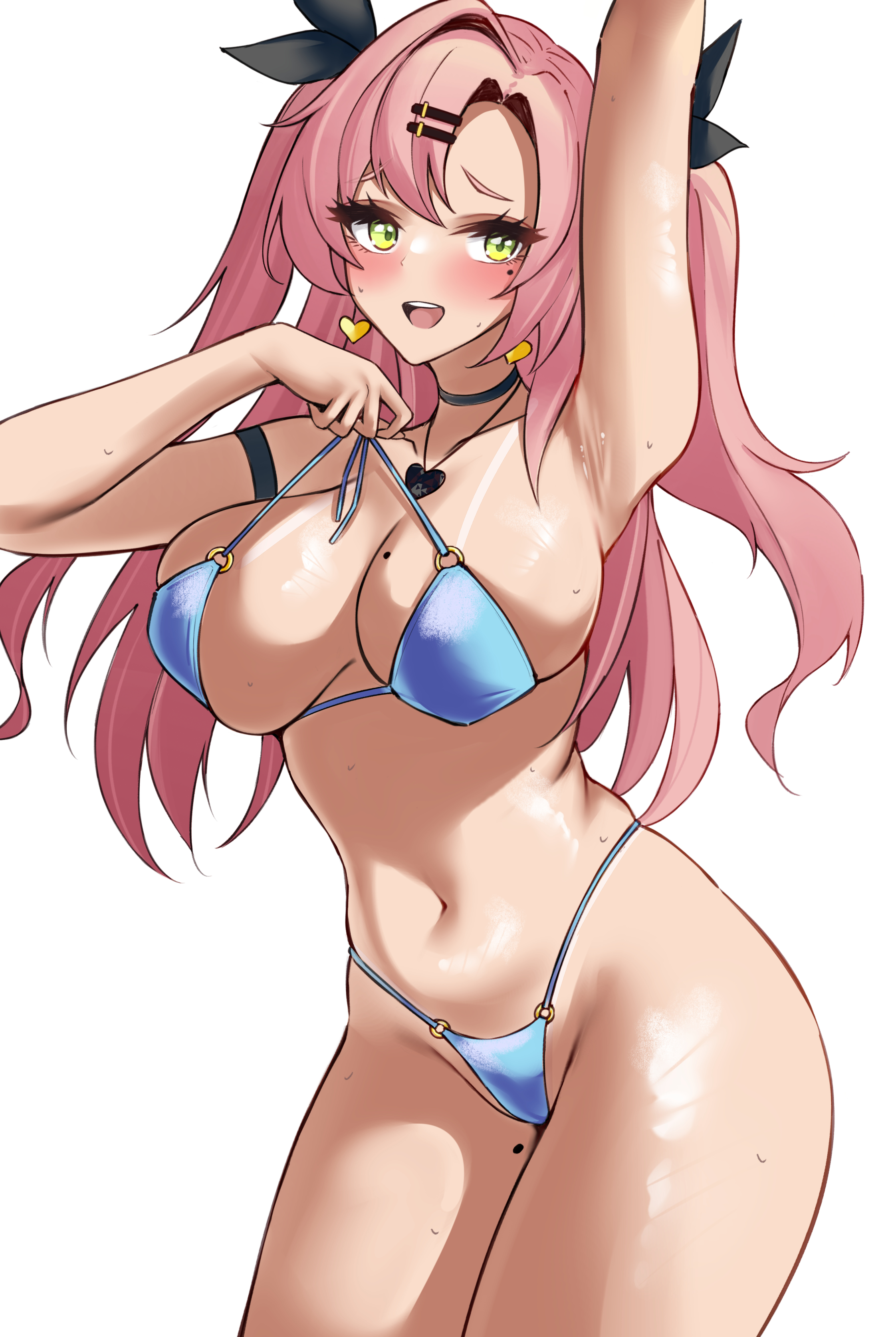 1girls, big breasts, blush, breasts, cleavage, clothed, clothing, female, female focus, female only, nicole demara, parfaitdesu, tagme, zenless zone zero