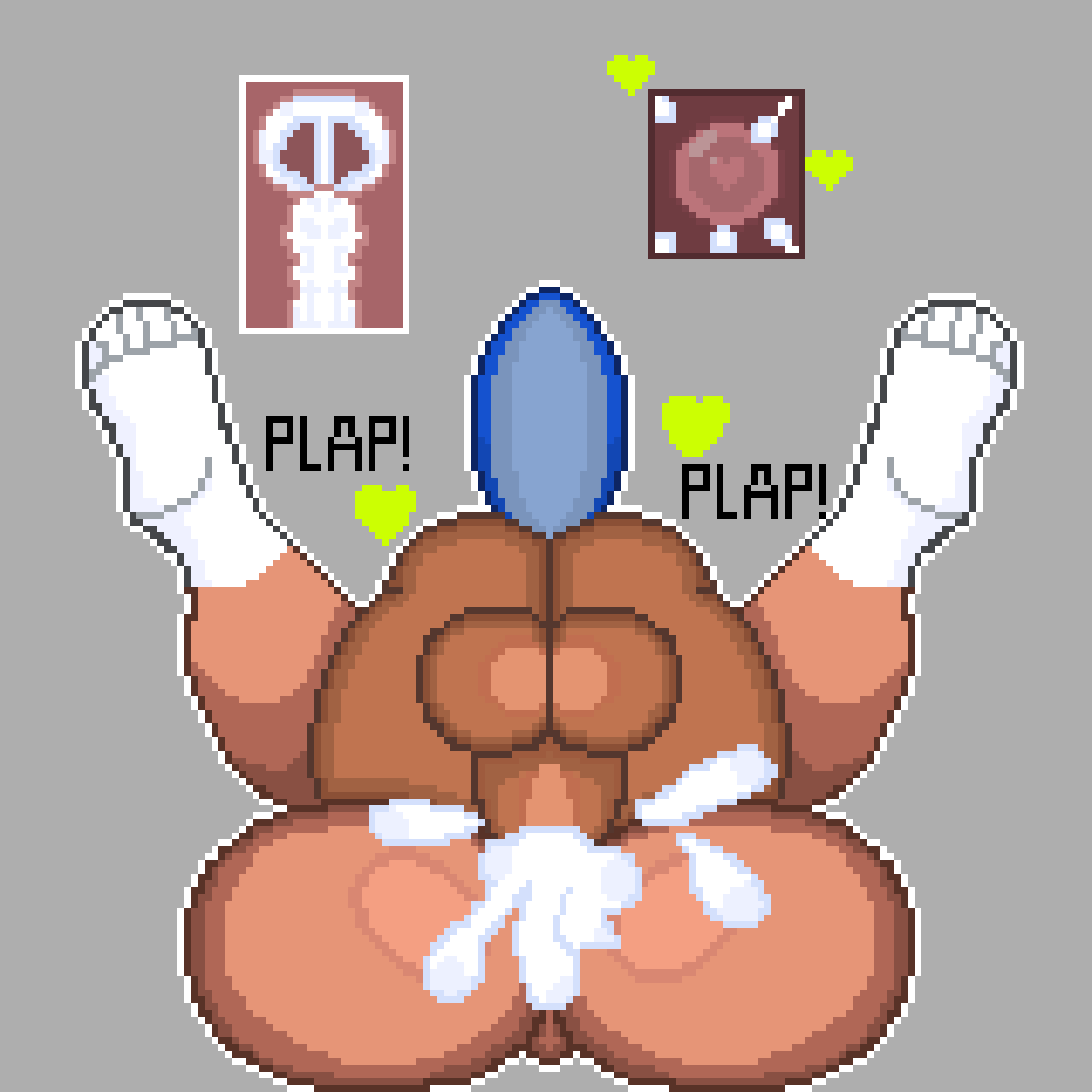 1boy 1girls amber_(brawl_stars) big_ass big_balls big_penis brawl_stars breeding cum cum_in_pussy cum_inside female femboy impregnation larger_female leon_(brawl_stars) mating_press penetration pixel_art pregnant pumpkinz6 vaginal_penetration x-ray