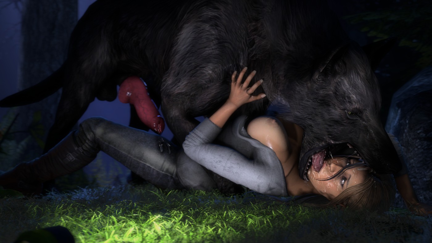 1boy, 1girls, 3d, beast kissing, bestiality, breasts, canine, dominant feral, extreme french kiss, female, female kissing feral, feral, forced kiss, french kiss, human kissing feral, kissing, lara croft, lara croft (survivor), male, noname55, open clothes, open mouth, penis, semen, source filmmaker, tomb raider, tomb raider (survivor), tongue, tongue out, zoophilia