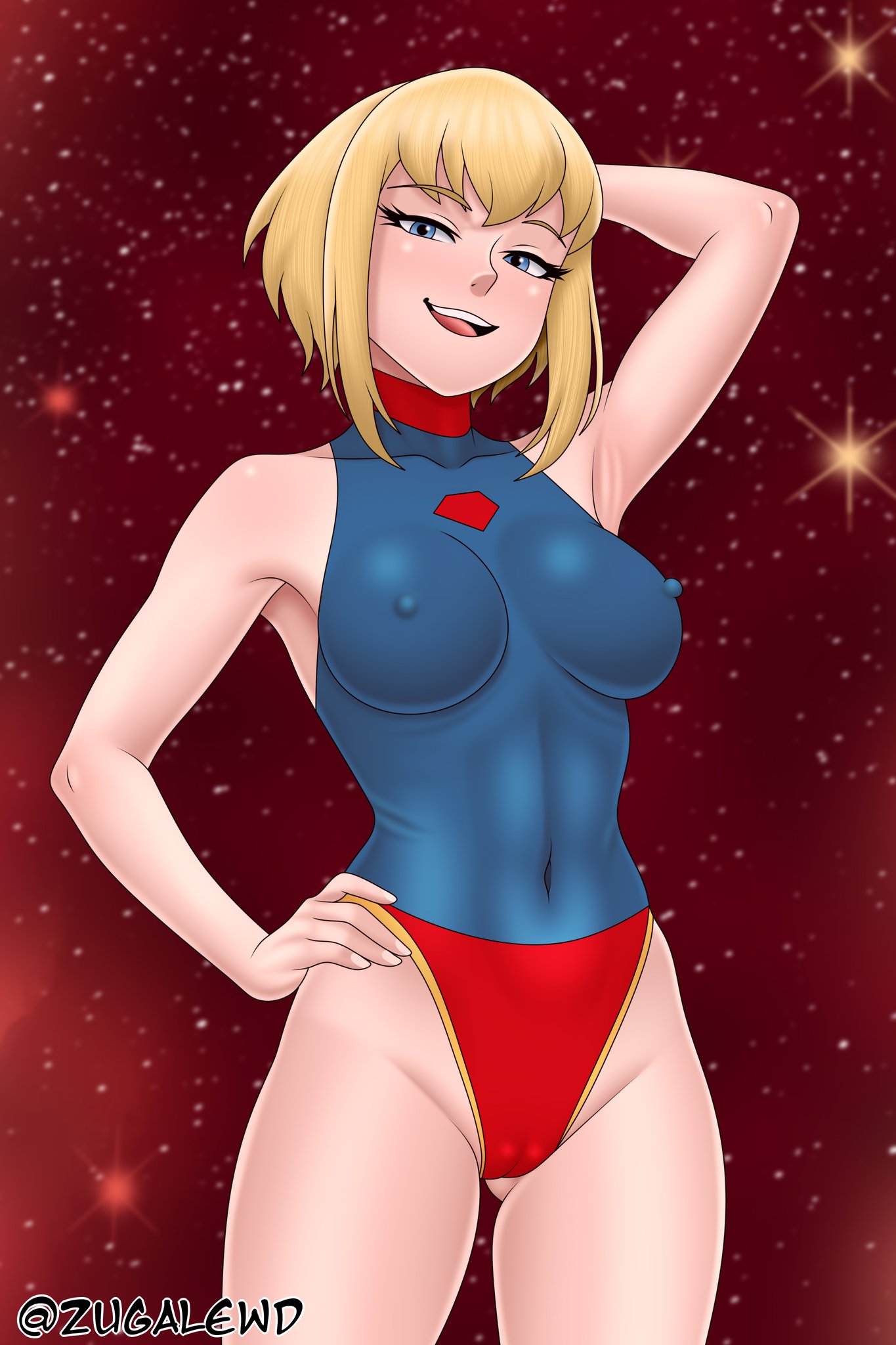 dc, dc comics, kara danvers, kara zor-el, kryptonian, lingerie, my adventures with superman, supergirl, superman (series), swimsuit, zugalewd