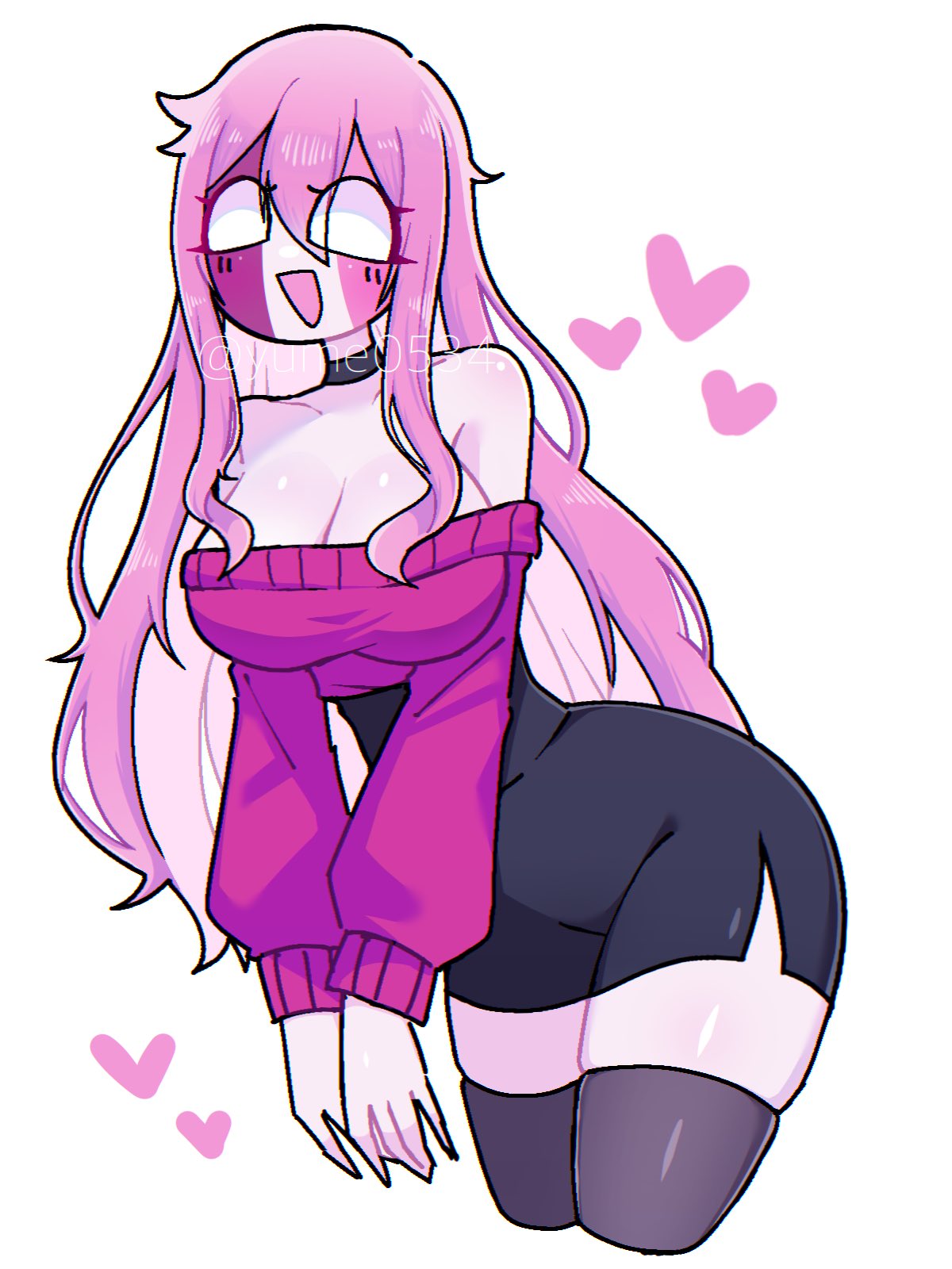 1girls, breasts, female, female only, friday night funkin, friday night funkin mod, sarvente, sarvente (dokki.doodlez), sarvente (fnf mod), sarvente (friday night funkin), tagme, thighhighs, thighs, yume0534