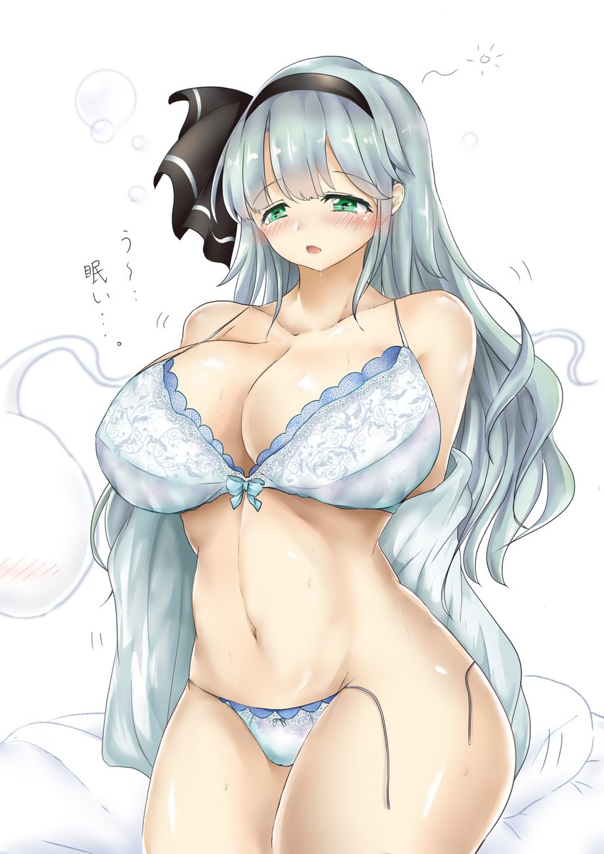 big_breasts female poke200 tagme touhou underwear youmu_konpaku