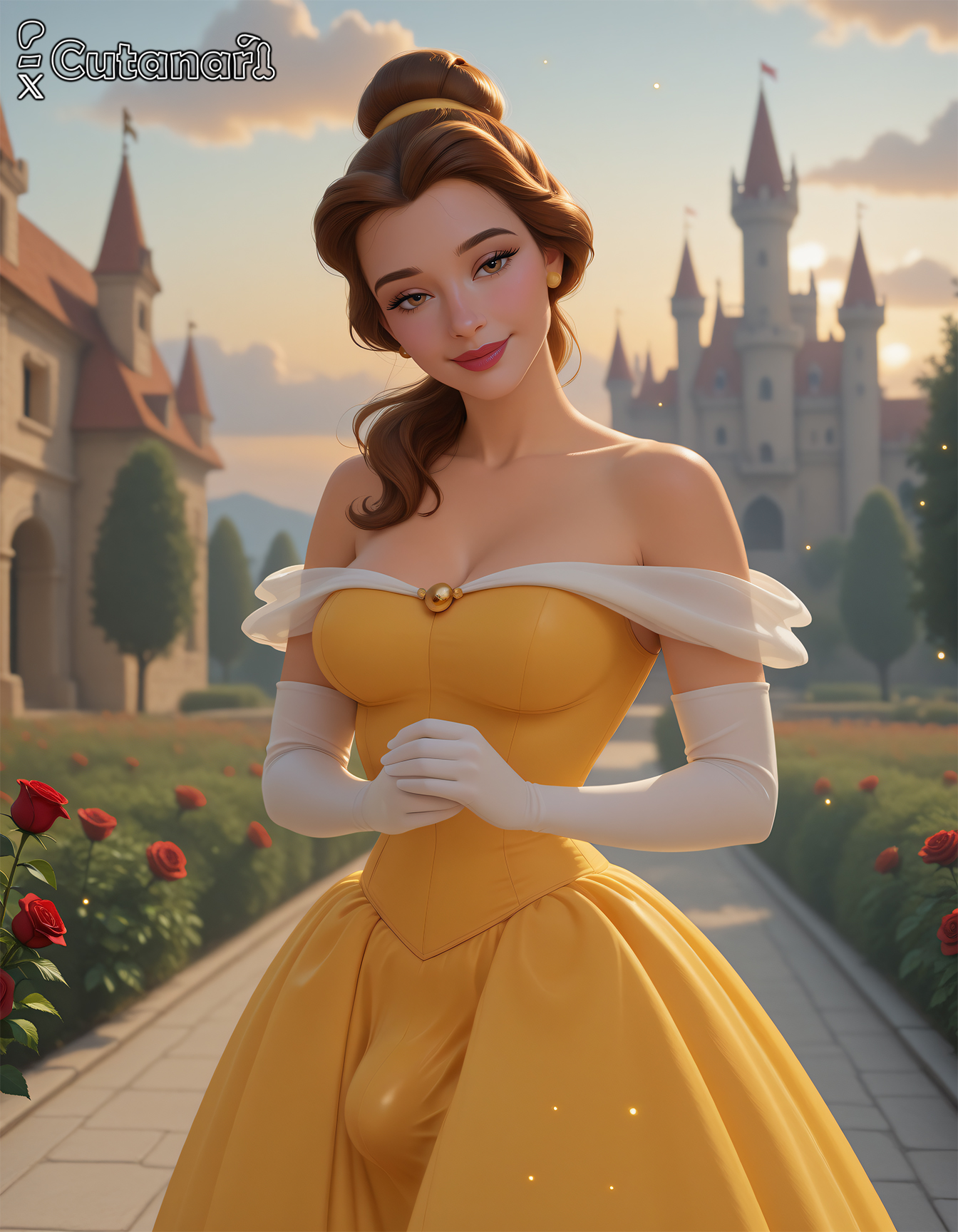 1futa, abs, ai generated, balls, beauty and the beast (1991 film), belle (beauty and the beast), big balls, big breasts, big butt, big penis, big thighs, breasts, chest, cock, curvy, cutanari, dick, dickgirl, dickgirl only, disney, disney princess, futa only, futanari, looking at viewer, nsfw, patreon logo, patreon username, penis, perfect ass, perfect body, perfect boobs, perfect legs, sexy, sexy body, sexy pose, small waist, solo, stable diffusion, testicles, uncensored