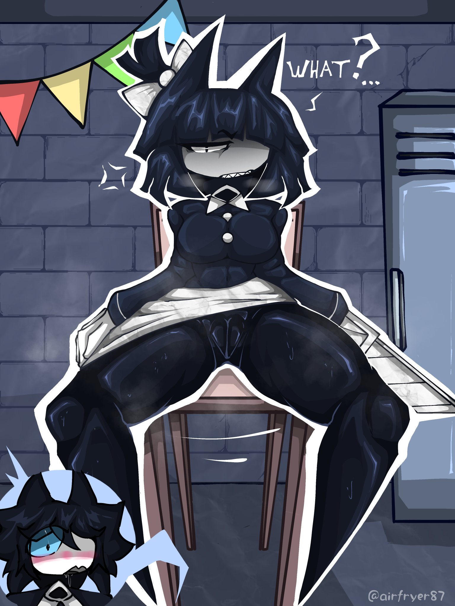 Airfryer87 - suggestive fundamental paper education scene