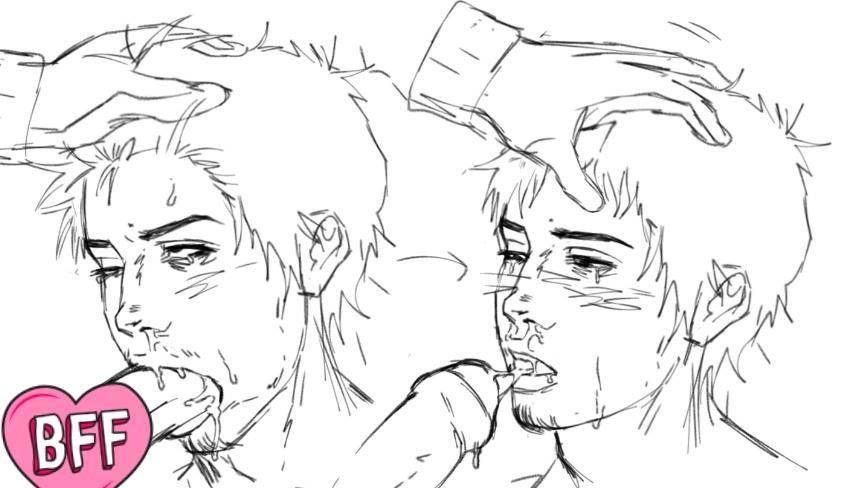 2boys, afraid of monsters, blowjob, cry of fear, david leatherhoff, face fucking, fellatio, gay, male, male only, male/male, oral sex, penis, penis in mouth, simon henriksson, sucking penis, tagme, yaoi