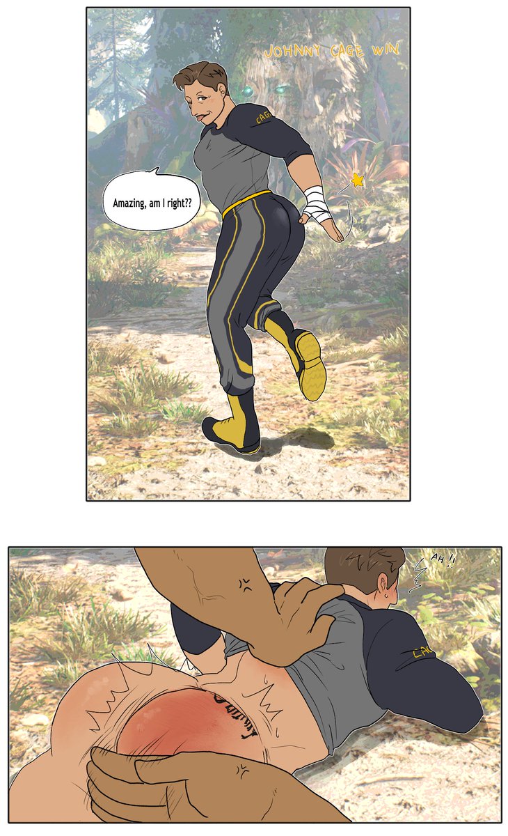 ass, big ass, big butt, bubble ass, bubble butt, dark skin, dark-skinned male, gay, geras, hammy san863, huge ass, huge butt, johnny cage, johnny cage (new era), male, male only, male/male, mortal kombat, mortal kombat 1 (2023), netherrealm studios, round ass, round butt, slapping ass, slapping butt, spanking, spanking ass, spanking butt, tattoo, tattoo on ass, tattoo on butt, thick ass, thick butt, yaoi