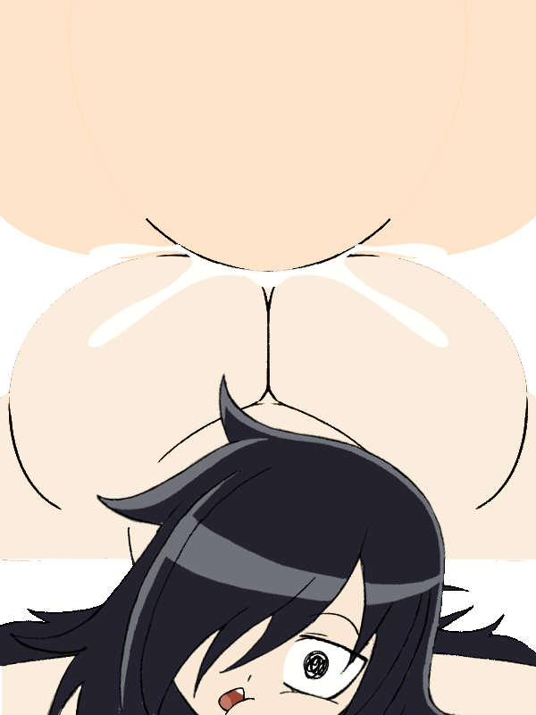 2d, alt3r eg0, anal, anal penetration, anal sex, animated, animated gif, animated image, ass, beat banger, black hair, cum, cum inside, cum inside anus, cum overflow, cum overflowing, ejaculation, fat ass, fat butt, female, hetero, hetero sex, jimiko, kuroki tomoko, long hair, looking back, male, naked, nude, penetration, penetration from behind, penis, pov, prodding, straight, straight sex, transparent background, watashi ga motenai no wa dou kangaetemo omaera ga warui!
