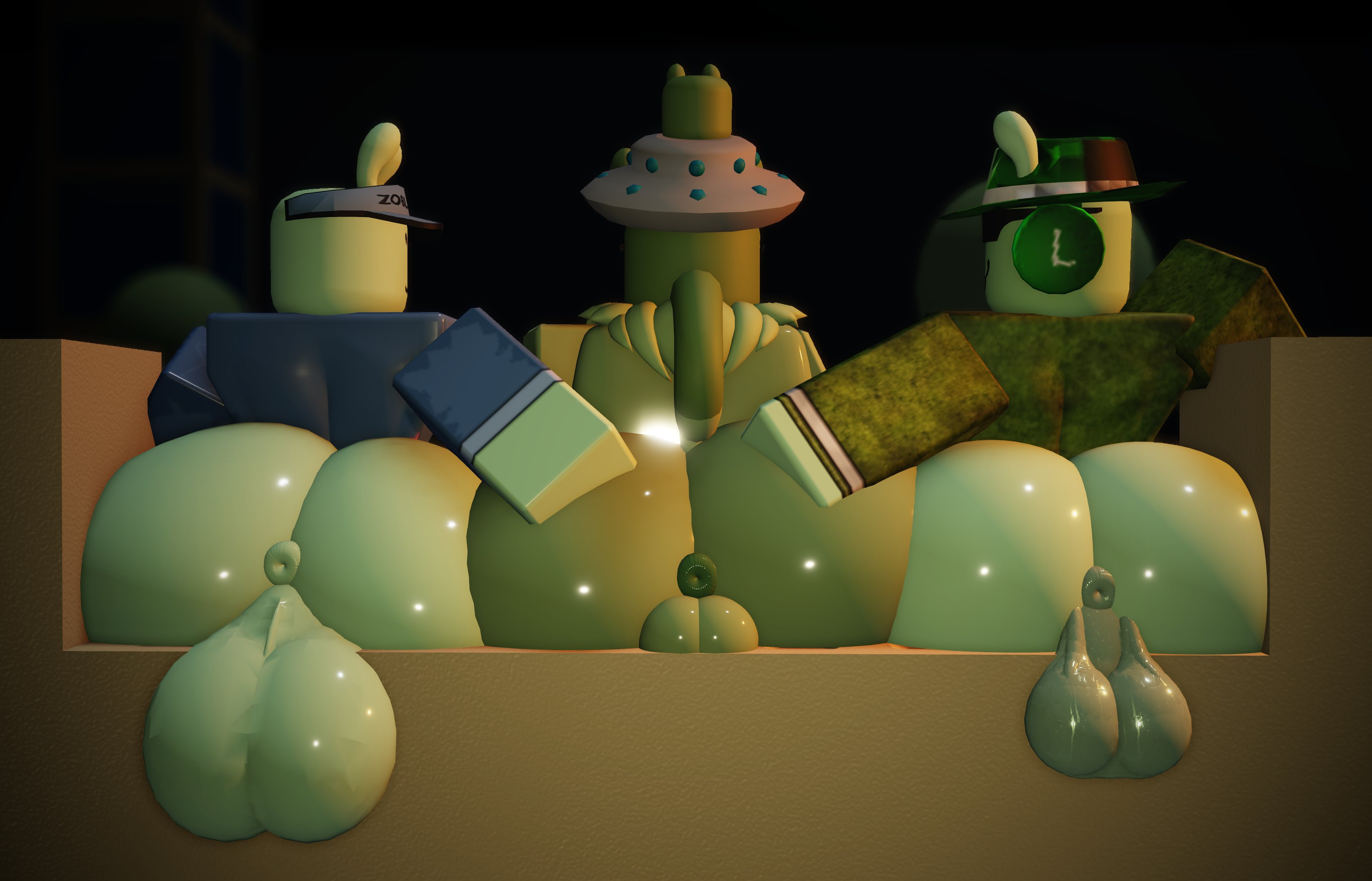 007n7 (forsaken), 3boys, 3d, alien 007n7, alien chance (forsaken), alien elliot (forsaken), avewagetrashuwu, chance (forsaken), elliot (work at a pizza place), forsaken (roblox), male, roblox, roblox game, robloxian, tagme, work at a pizza place
