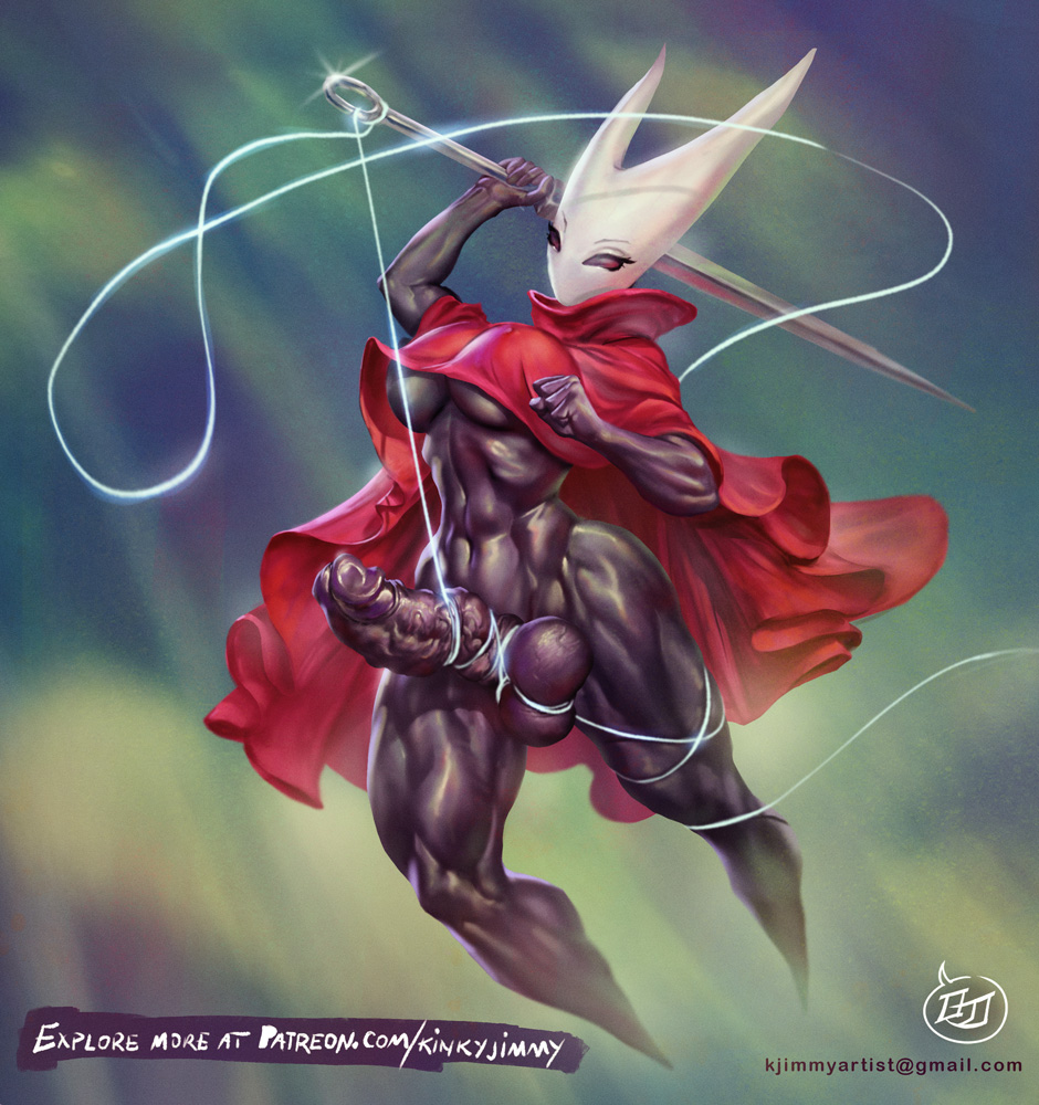 1futa, anthro, areolae, balls, big areola, big balls, big breasts, big penis, big testicles, blurry background, breasts, dark-skinned futa, dick, dickgirl, erect nipples, erect penis, erection, futa only, futanari, hollow knight, hollow knight: silksong, hornet (hollow knight), intersex, kinkyjimmy, large areolae, large balls, large breasts, large penis, large testicles, muscles, muscular, muscular futa, nude, nude futa, partially clothed, penis, red eyes, scrotum, silksong, solo, solo futa, team cherry, testicles, uncensored, veiny penis, voluptuous futa, weapon