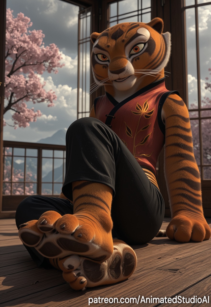 Master Tigress (Kung Fu Panda) Rule 34 Image