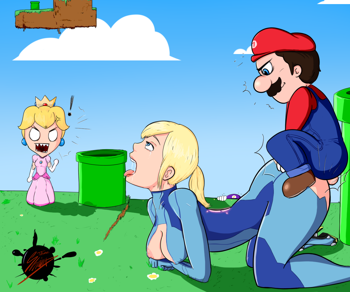 !, 2boys, 2girls, ahe gao, all fours, angry, ass, ass grab, ass up, balls, big breasts, big penis, blonde hair, blue eyes, bodysuit, breasts, brown hair, cheating, clothed, clothed sex, clothing, crossover, day, dress, duo focus, female, heels, high heels, male, mario, mario (series), metroid, multiple boys, multiple females, multiple girls, multiple males, nintendo, nipple bulge, nipples, outdoors, outside, penis, ponytail, princess peach, saliva, samus aran, sidelocks, sky, smaller male, standing, super mario bros., super smash bros., theeshrimp, tongue, tongue out, waluigi, zero suit, zero suit samus