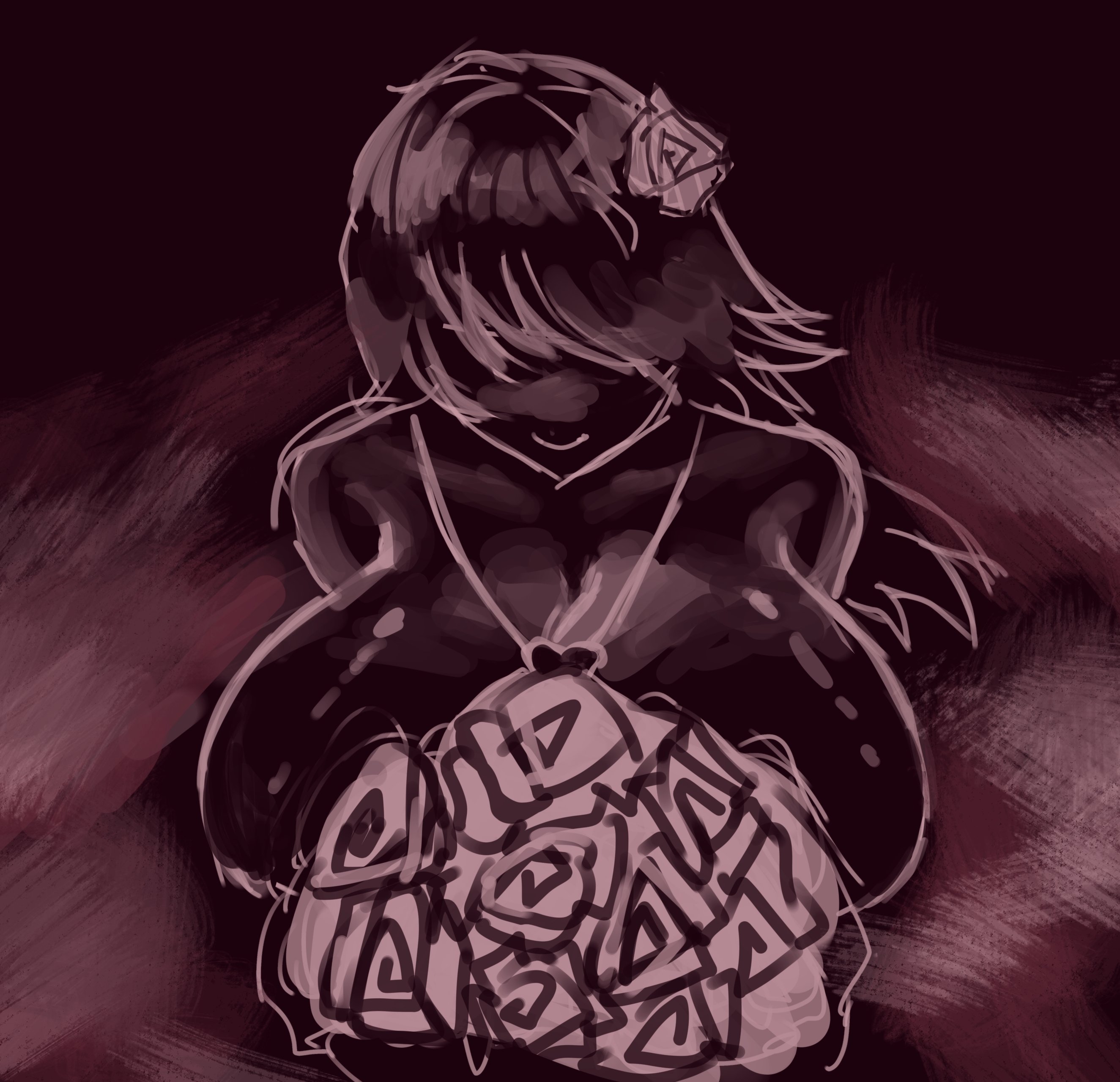 1girls, 2026, big breasts, breasts, cleavage, flowers, forsaken (roblox), jane doe (forsaken), jane doe (roblox), lornan1hater, roblox, roblox game, robloxian, source request, tagme