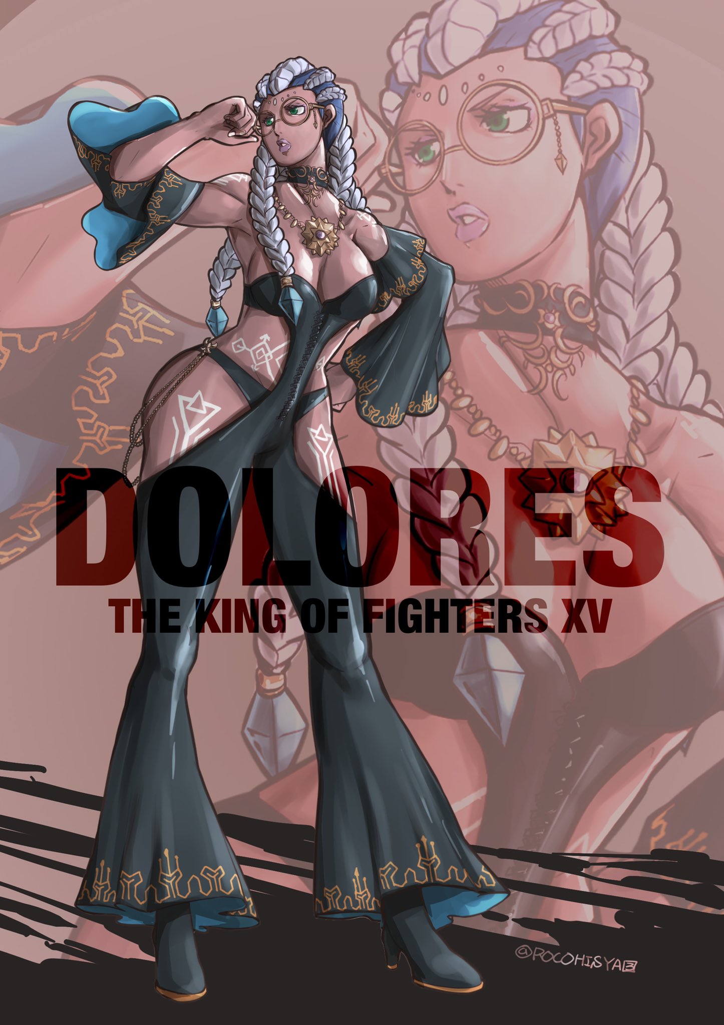 Dolores (Kof) Rule 34 Image