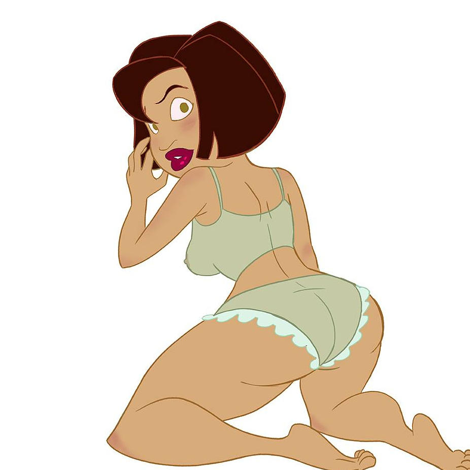 datguyphil, disney, female, lingerie, nipples, redbone, solo, the proud family, trudy proud