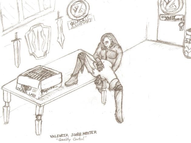 1girls adventurequest adventurequest_worlds aqw aqworlds artix_entertainment background battle_on black_and_white clothed clothing dildo dildo_in_ass dragonfable female_masturbation masturbating masturbation no_panties no_pants pencil_(artwork) sitting_on_table traditional_art traditional_media traditional_media_(artwork) valencia_surehunter white_floor