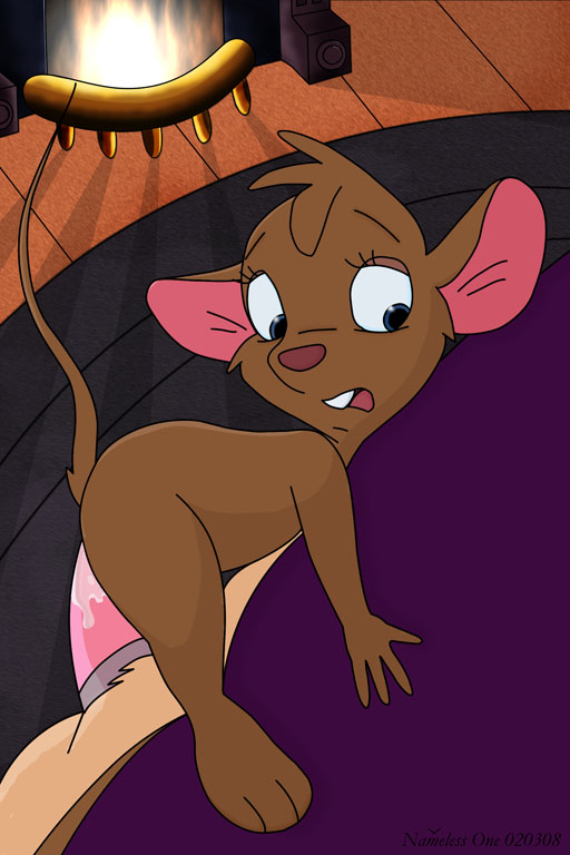 anthro cub disney furry nameless_one_(artist) olivia_flaversham penis tagme the_great_mouse_detective uncensored