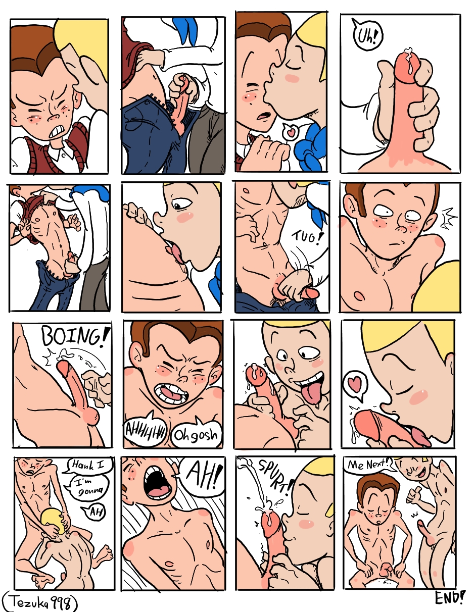 2boys ascot balls blonde_hair blowjob brother_sucking_brother brothers brown_hair clothes_removed cock_gobble cock_hungry cock_slap comic_page cum_dripping_from_penis cum_hungry cum_outside cumshot dean_venture dialog erect_while_sucking erection fellatio flaccid gay getting_erect giving_head going_down_on handjob hank_venture holding_head holding_penis imminent_orgasm incest inviting_to_sex kissing kissing_penis licking_penis male_nipple_licking male_only mouth_open nude oral oral_sex orgasm_face orgasm_from_oral pants_pulled_down penis_grab penis_lick precum_drip shirt_lift sucking_off teen_boy teenager tezuka998 tongue_out twin_brothers twincest twins undressing_another venture_brothers