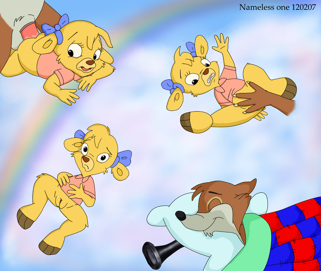 anthro bear canine cub disney don_karnage female fur furry interspecies male mammal molly_cunningham nameless_one_(artist) pussy straight tagme talespin wolf