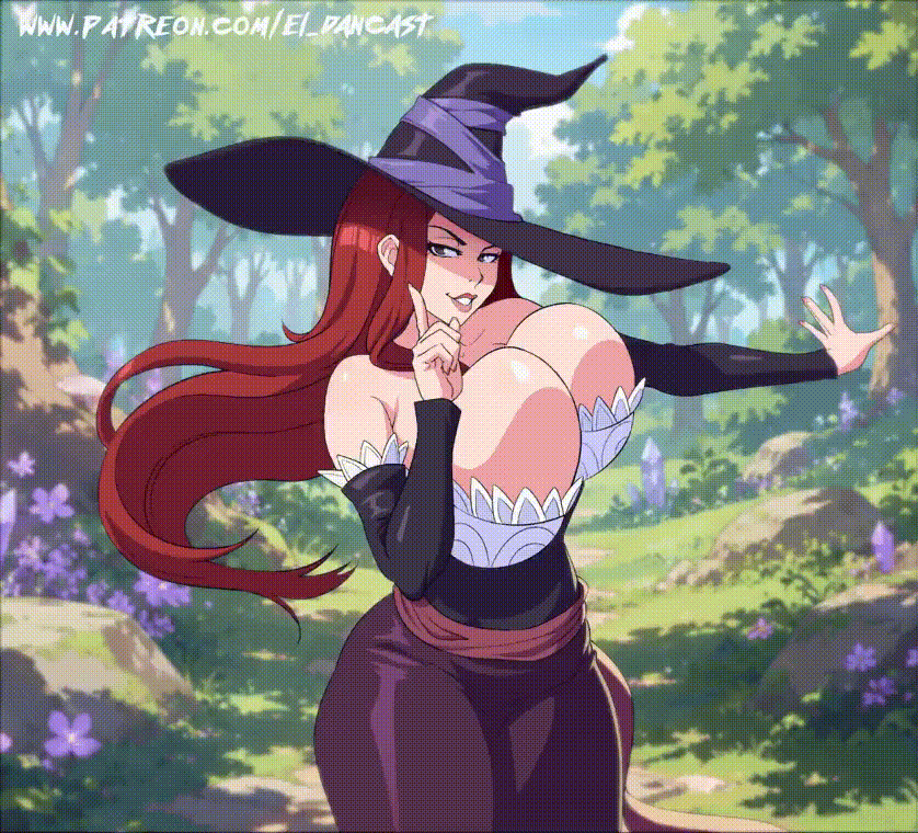 1girls, 2026, 2d, 2d animation, animated, animated gif, arms up, barely contained, barely contained breasts, big breasts, big lips, big thighs, bouncing breasts, breast focus, breasts, breasts bigger than head, brown eyes, clothing, clouds, dancast el, day, daytime, doodle dance, dragon's crown, el dancast, female, female focus, female only, finger up, fingers, forest, forest background, gif, huge breasts, jiggle, jiggling breasts, large breasts, lips, long hair, looking at viewer, looping animation, meme, red hair, reference image, shiny breasts, shiny clothes, shiny skin, solo, solo female, solo focus, sorceress (dragon's crown), thick thighs, thighs, vanillaware, white skin, white skinned female, witch, witch costume, witch hat