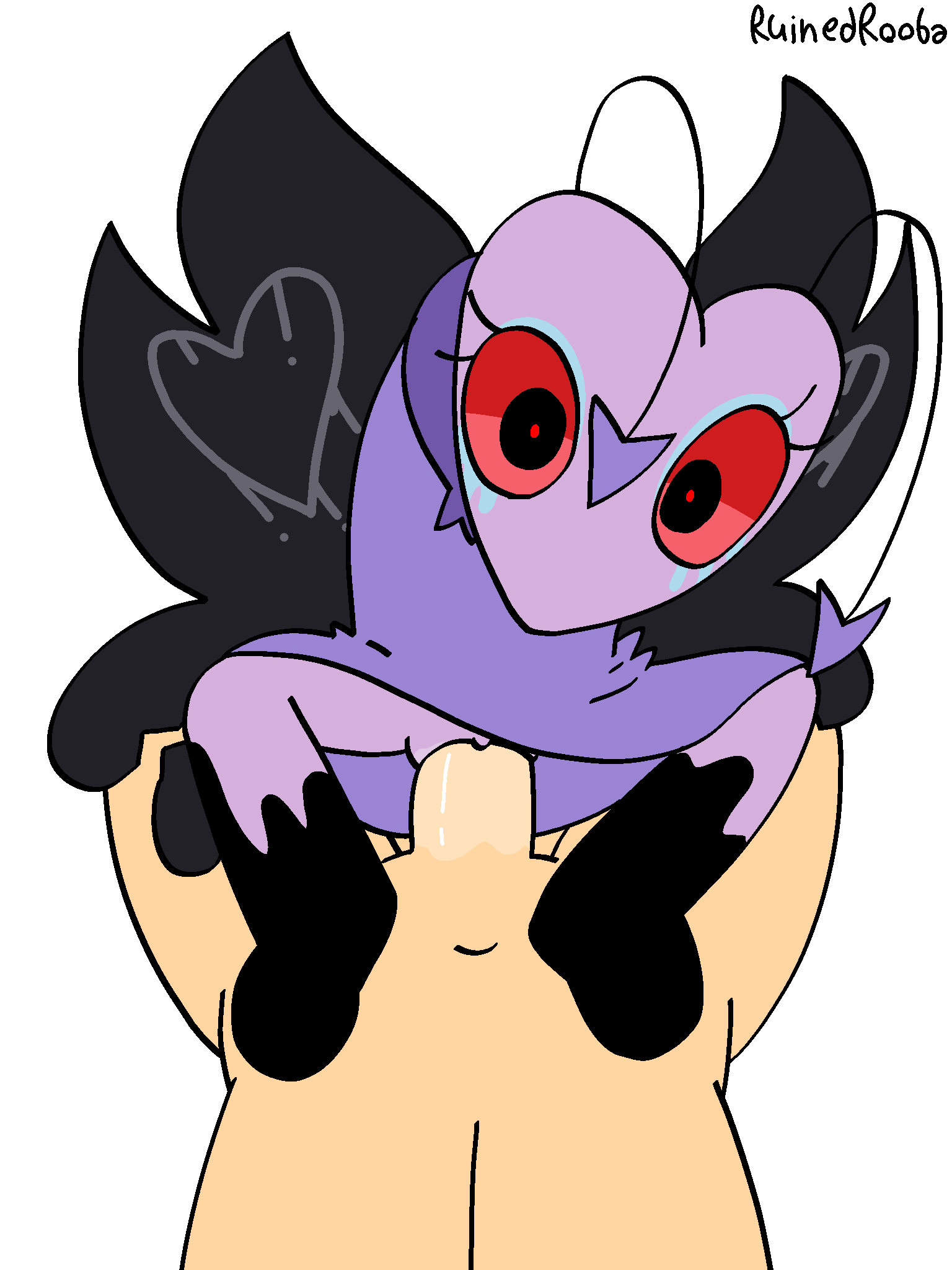 1boy, 1boy1girl, 1girls, antennae, antennae (anatomy), anthro, anthro female, anthro on male, armless, black wings, butterfly, clothes, clothing, cock, dandy's world, dick, digital media (artwork), dress, duo, f/m, faceless character, faceless male, female, female anthro, female focus, female furry, female on male, female/male, flutter (dandy's world), funnyfaemeat, furaffinity link, furry, furry female, genitals, human, human male, human male on anthro female, human on anthro, human on toon, human penetrating, ichor, insects, interspecies, m/f, male on anthro, male on female, male/female, navel, no arms, no panties, no panties under dress, no underwear, non-human, penetration, penis, plain background, png, pussy, red sclera, riding penis, roblox, roblox game, sex, simple background, smudged makeup, straight, toonophilia, twisted flutter (dandy's world), vulva, white background, wings